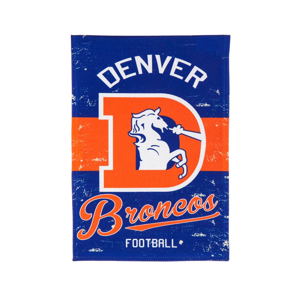 : Denver Broncos Throwback Flag and Banner : Sports & Outdoors