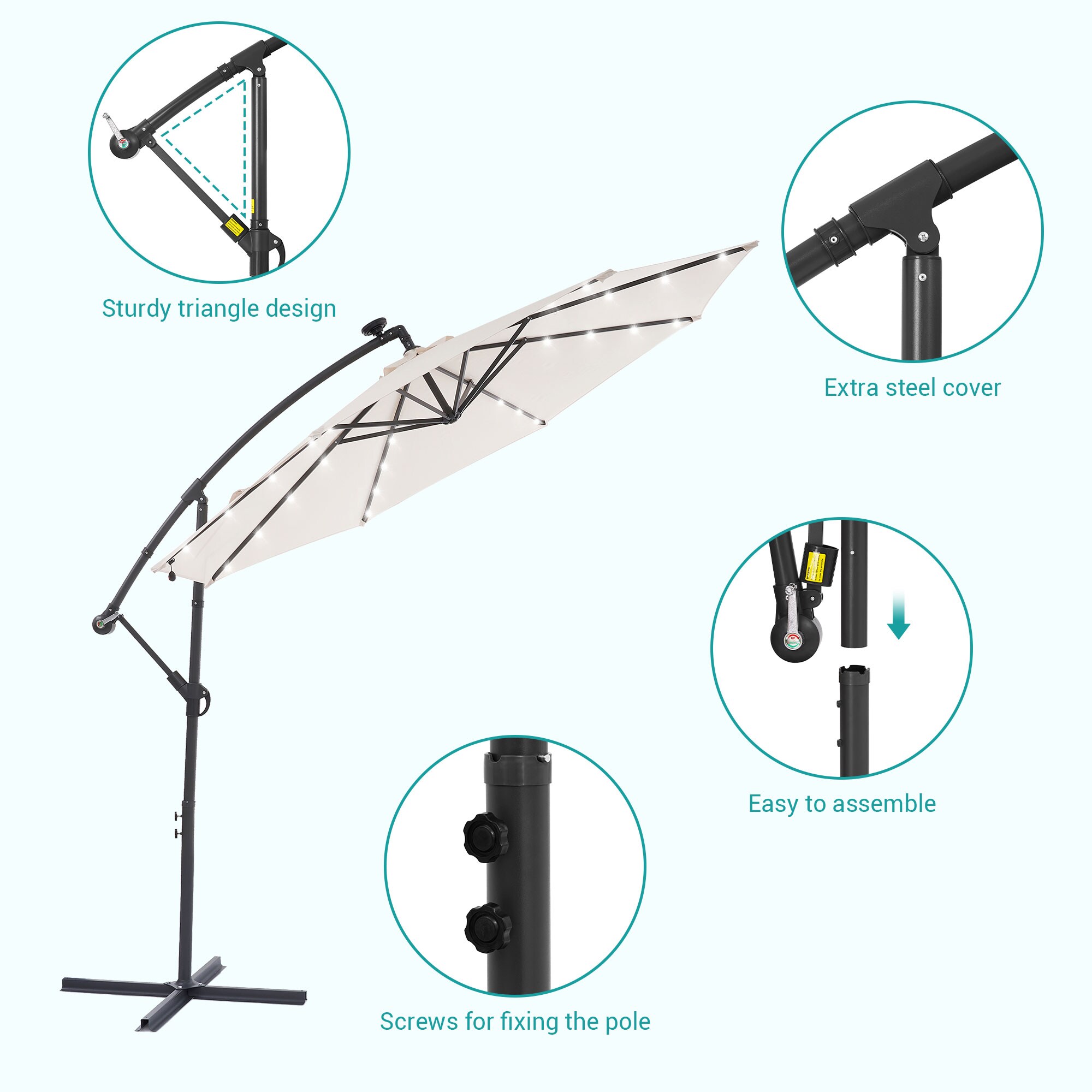 ACEGOSES LW-LED34M Umbrellas-2 - View #7