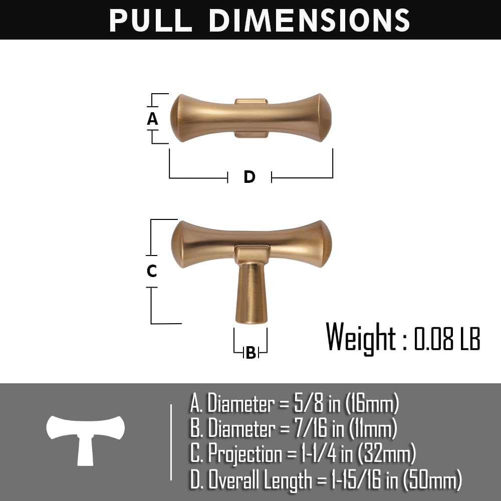 Miaokesen 6652CB-DK Cabinet-Knobs - View #2