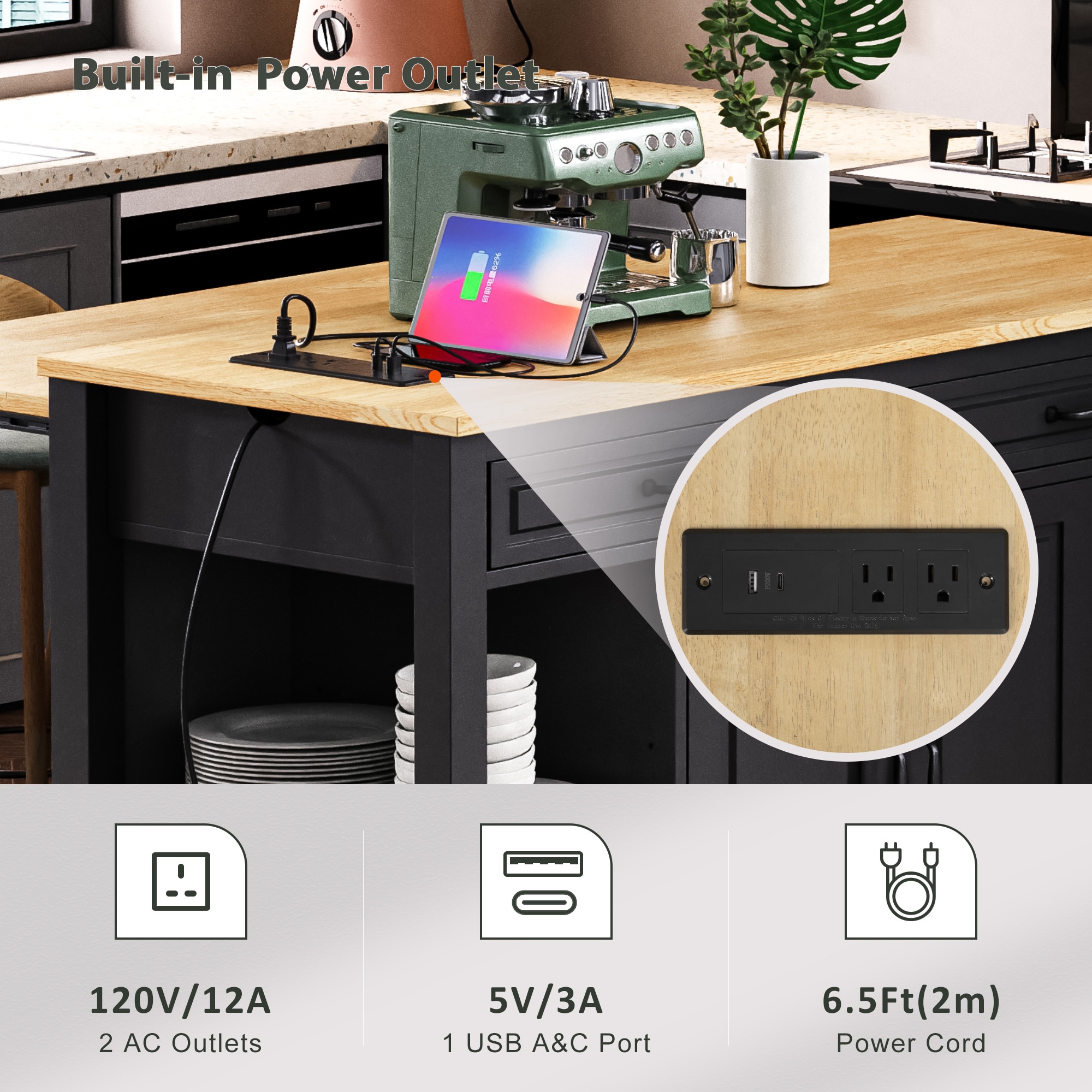 ModernLuxe N707P215327B Kitchen-Furniture - View #4