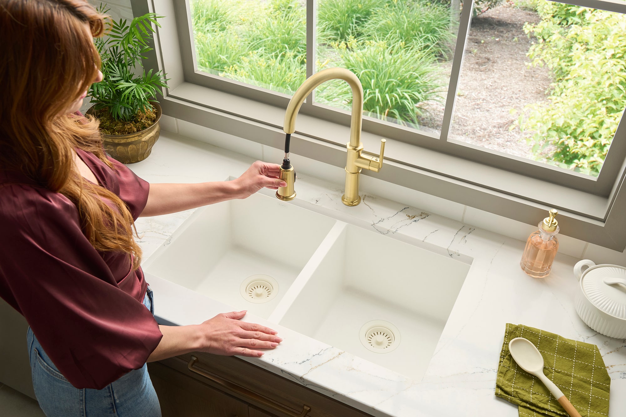 Ruvati RVG2388WH Kitchen-Sinks - View #9