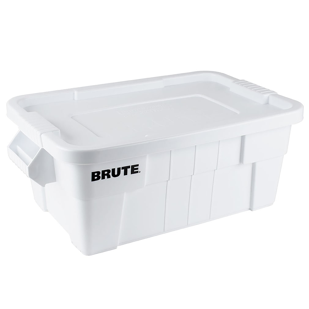 Rubbermaid Commercial Products Brute Tote Storage Container with  Lids-Included, 20-Gallon, Gray, Rugged/Reusable Boxes for Moving/Storing in  Garage/Basement/Attic/Jobsite/Truck/Camping, 2 Pack - Amazing Bargains USA  - Buffalo, NY