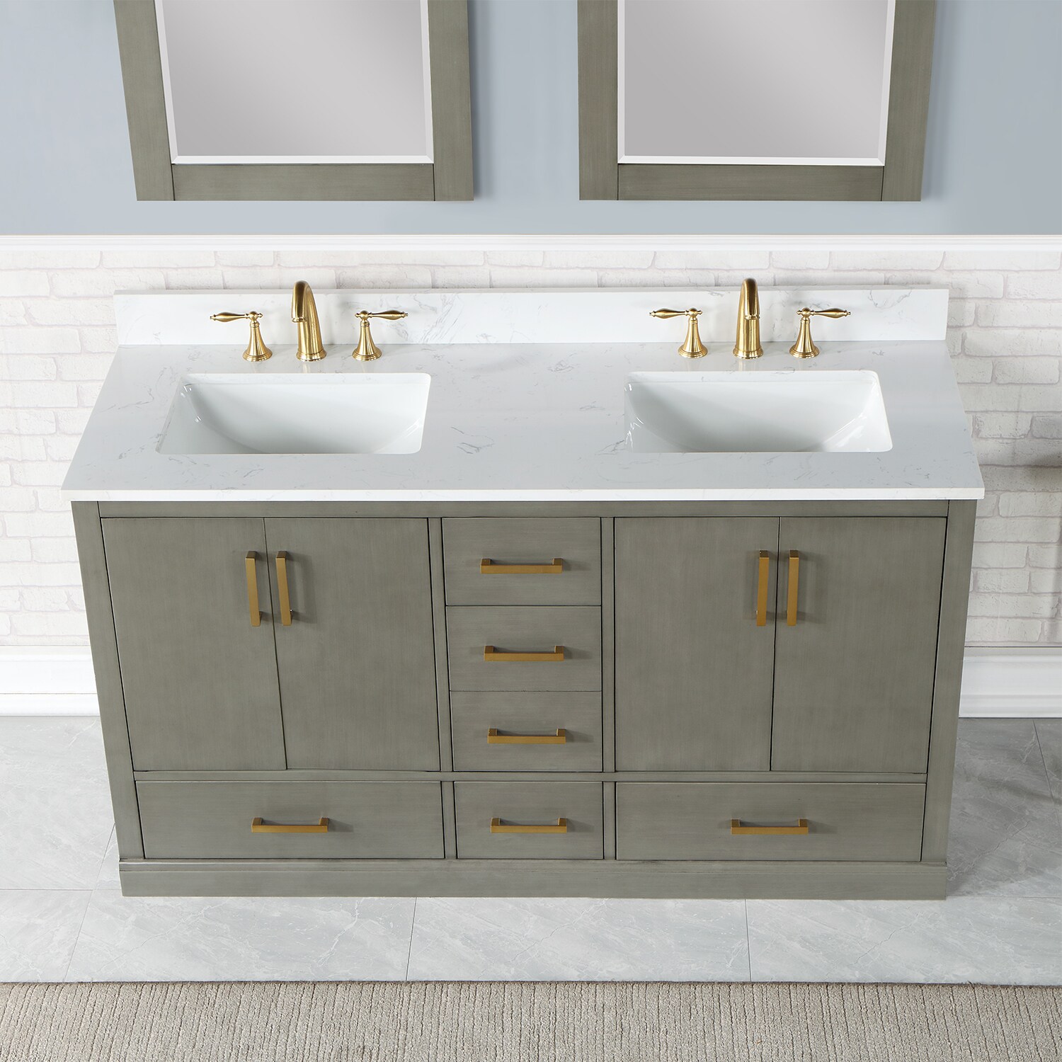 Altair 544060-GP-AW Bath-Vanity-Combo - View #2