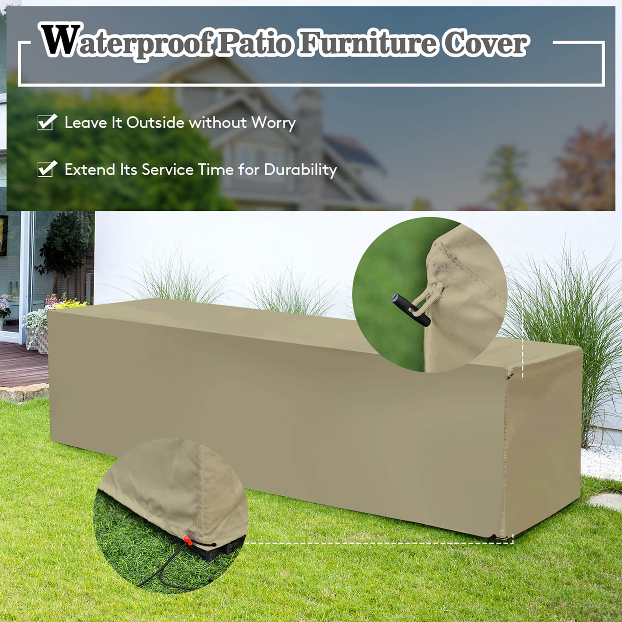 Costway HCST00661 Patio-Conversation-Sets - View #7