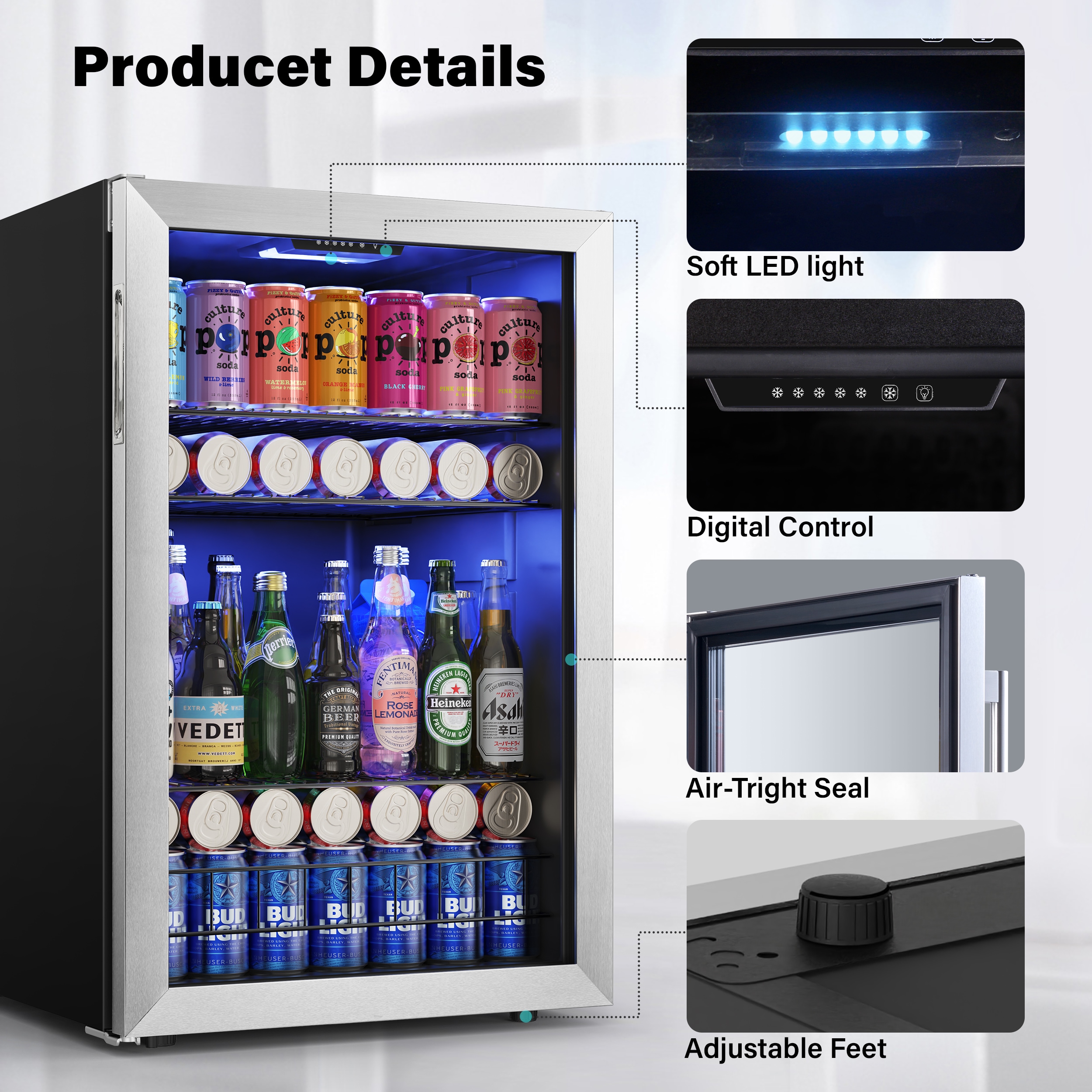Yeego YEG-BSJC130-LS Beverage-Dispensers - View #2