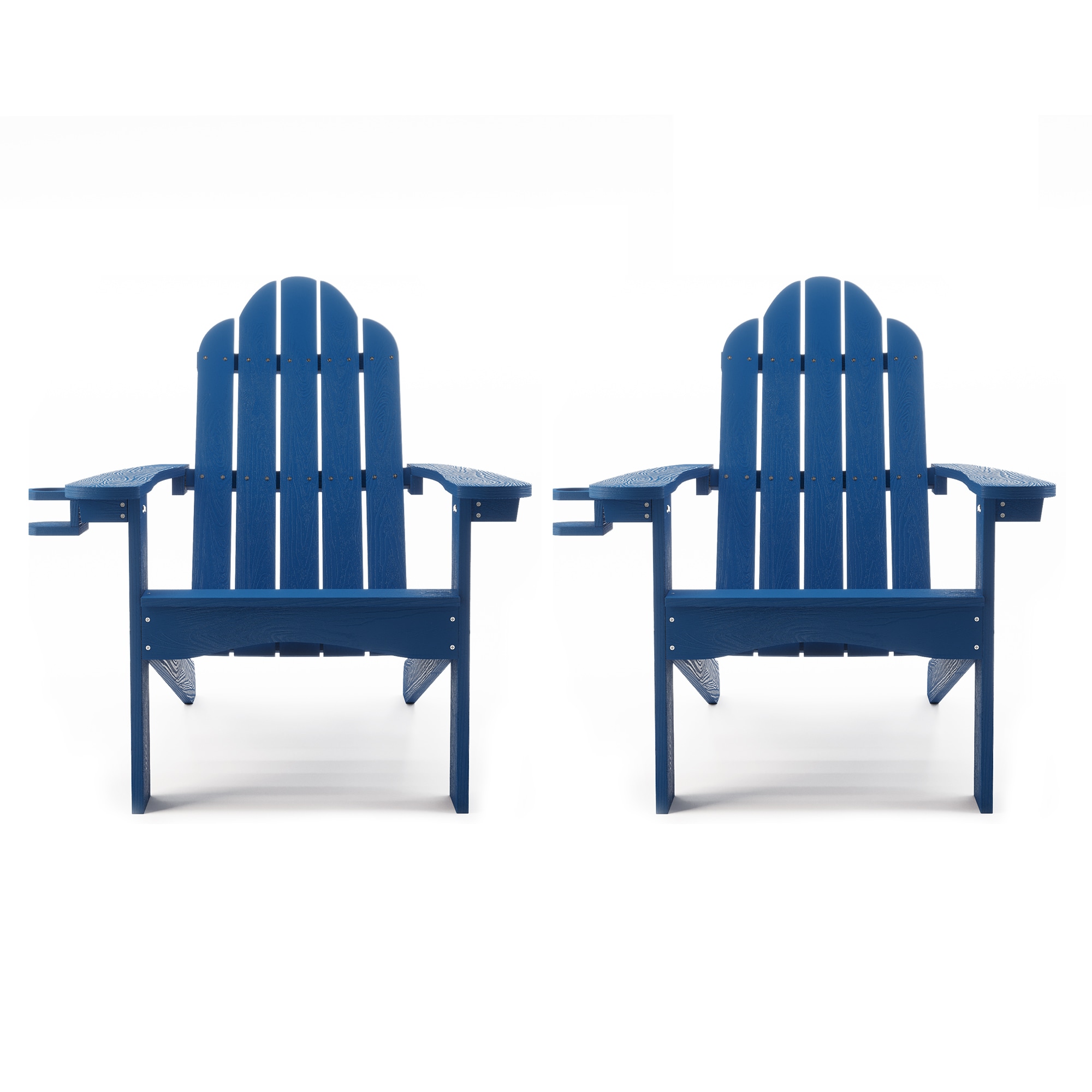 Lue Bona The Adirondack Set Of 2 Navy Blue Plastic Frame Stationary