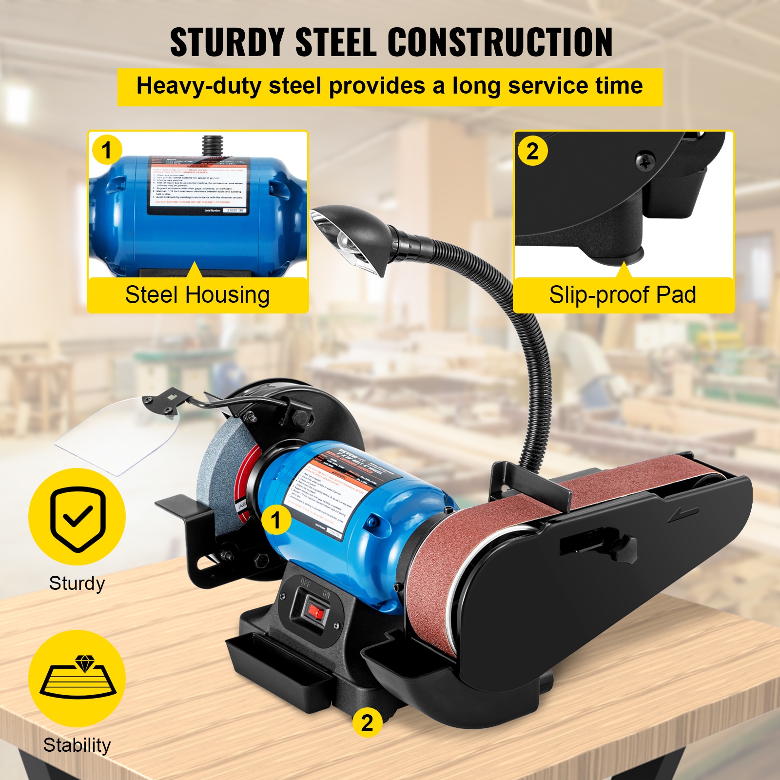 VEVOR SDJ375WTS00000001V1 Cordless-Grinders - View #5
