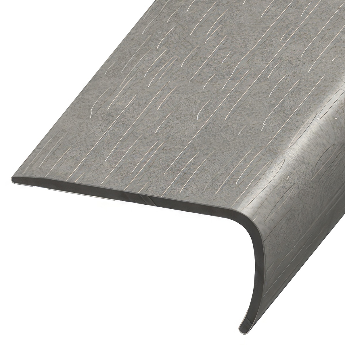 Versatrim VE-113514 Rock TerraCore Lucida-Rock TerraCore-Holland Gray Prefinished 1-in T x 2-in W x 94-in L PVC Square cap