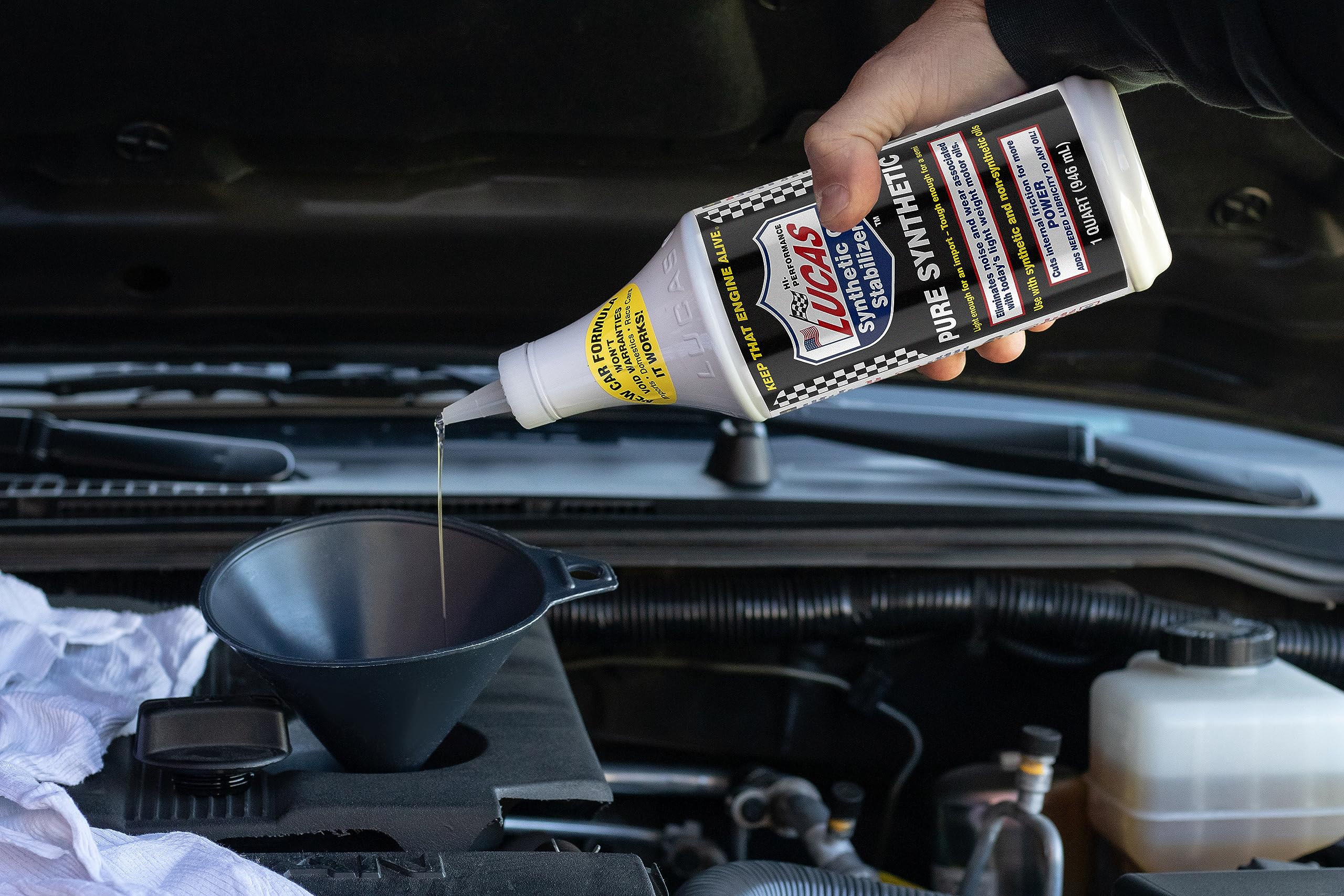 Lucas Oil Products 10130 Engine-Oil - View #2