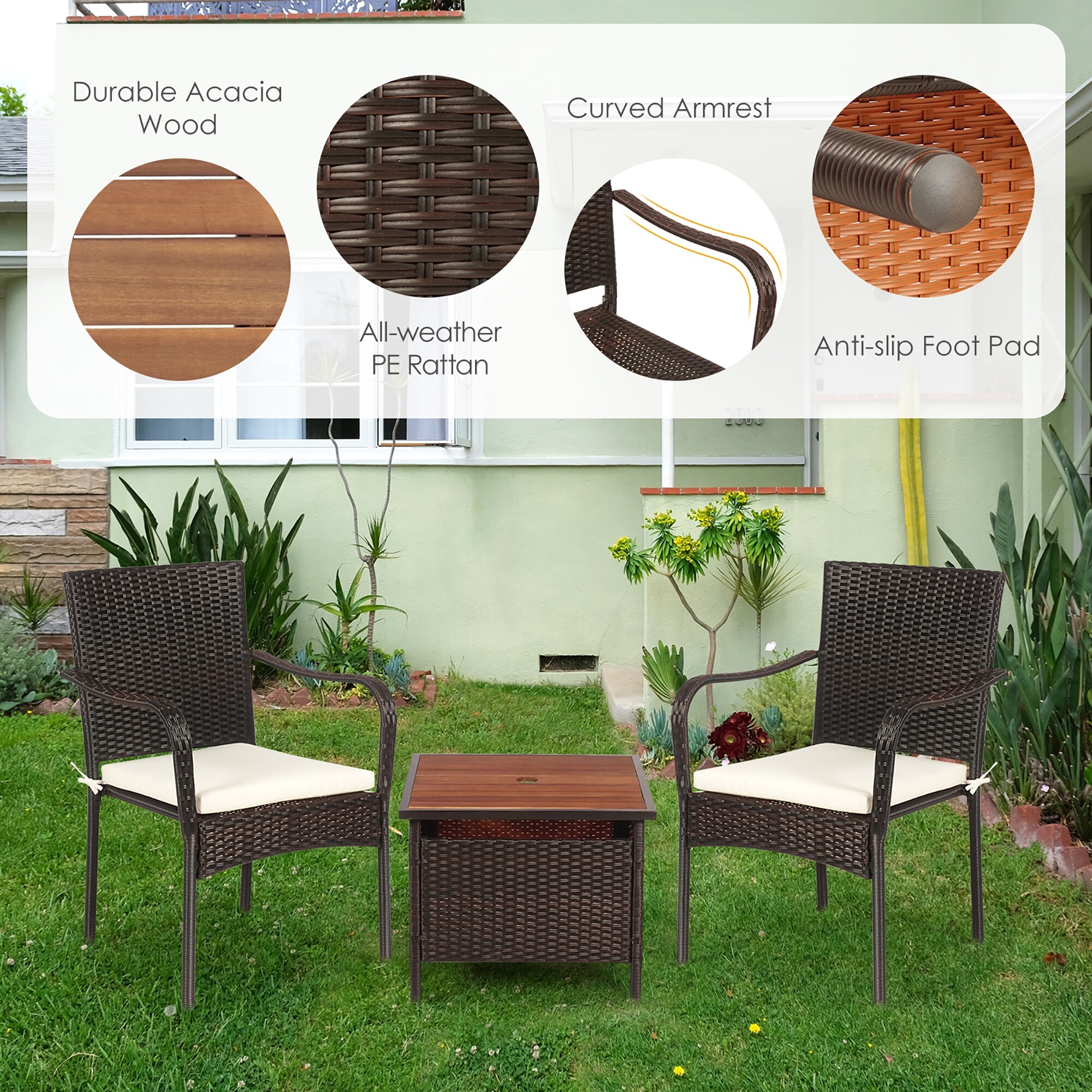 BABOOM BOM-0822-CO Patio-Conversation-Sets - View #4