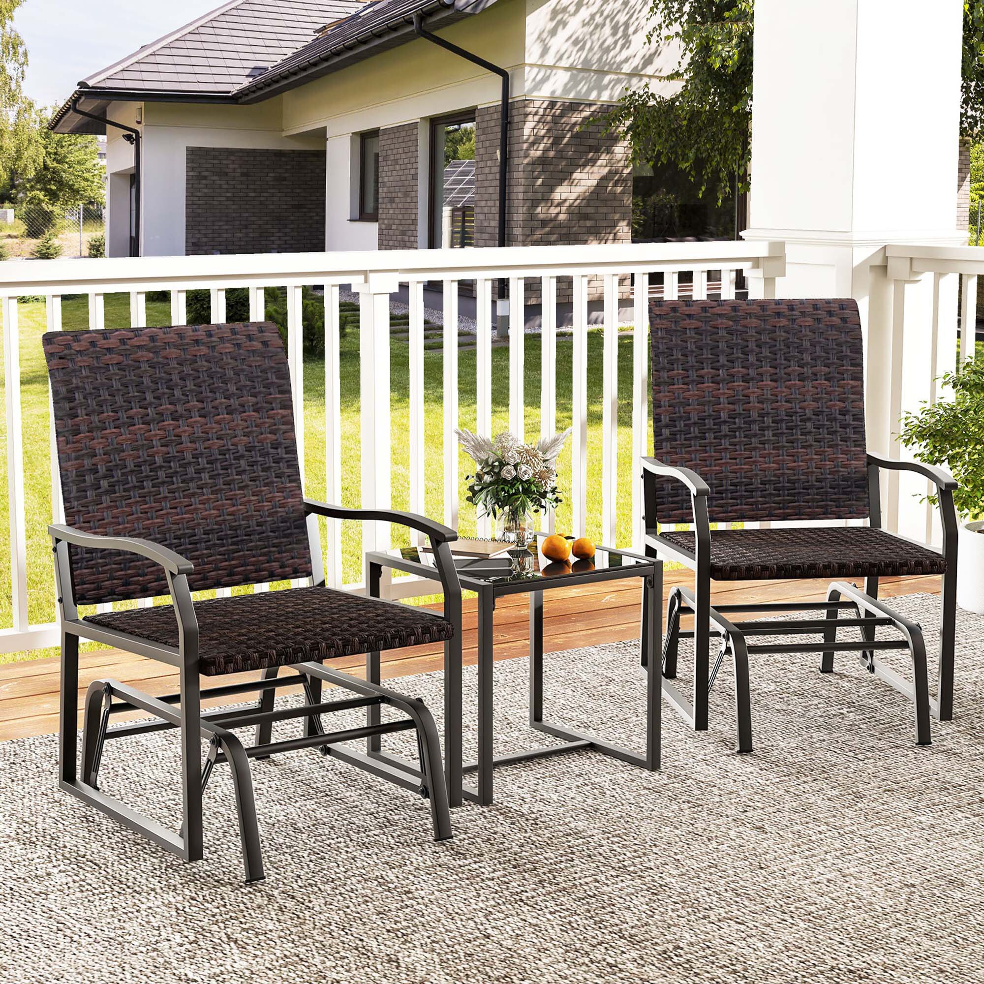 Costway HCST01843 Patio-Conversation-Sets - View #7