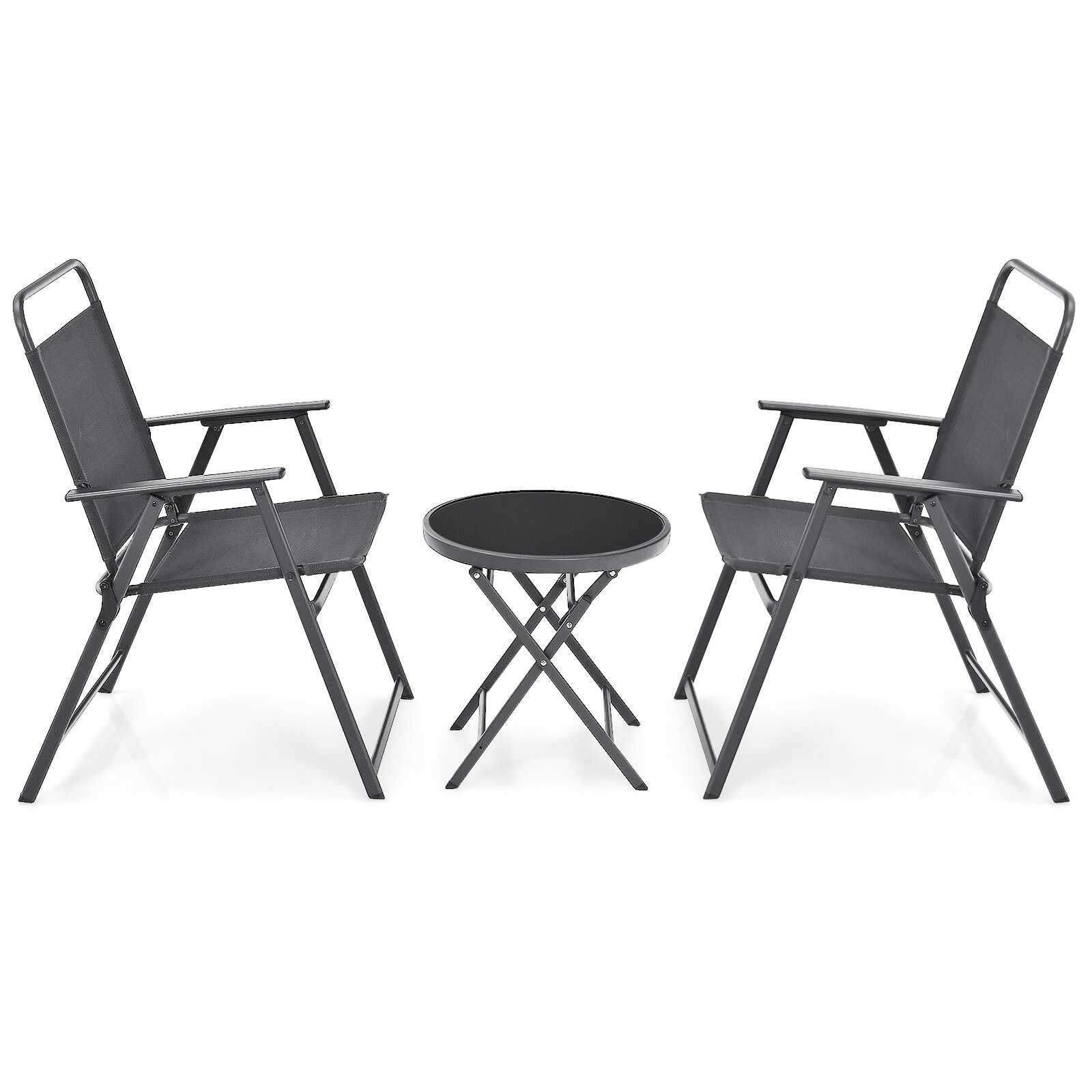 WELLFOR TDGN10092GR Patio-Conversation-Sets - View #8
