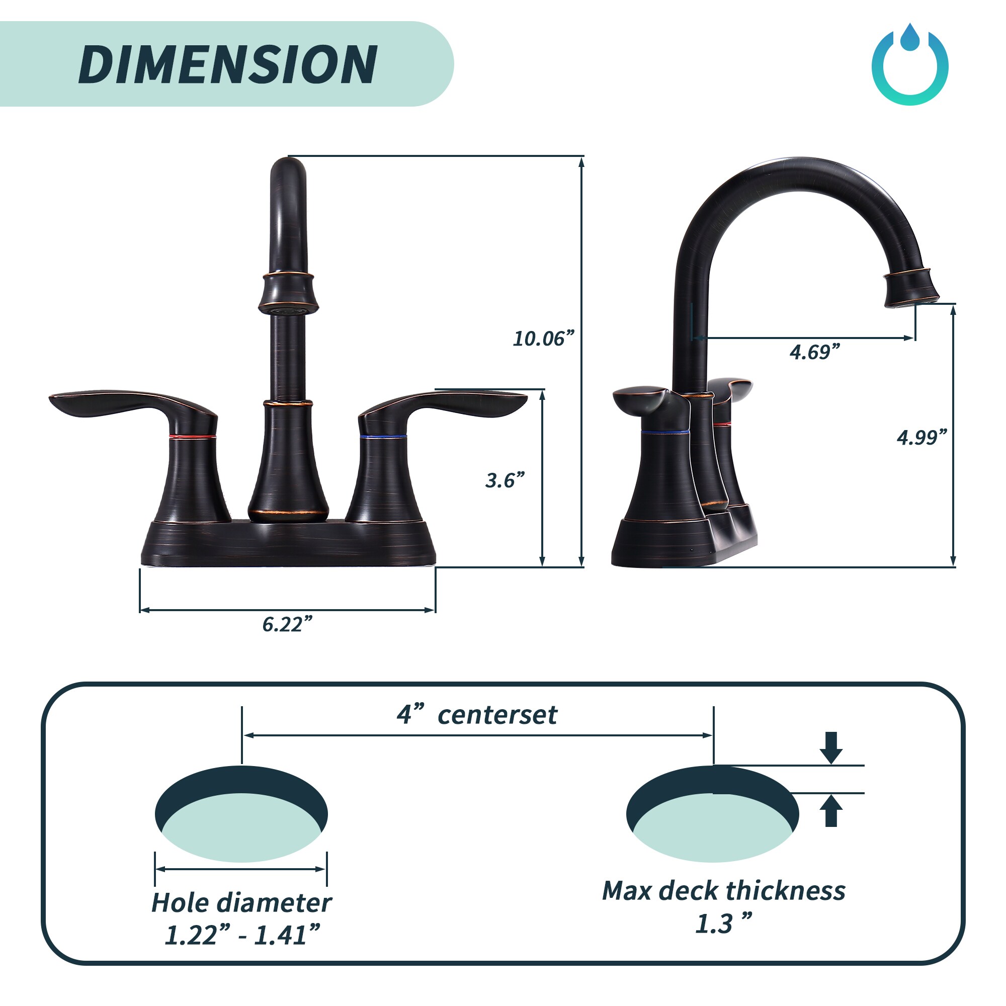 FORIOUS LL03580ORB-F Lavatory-Faucets - View #7