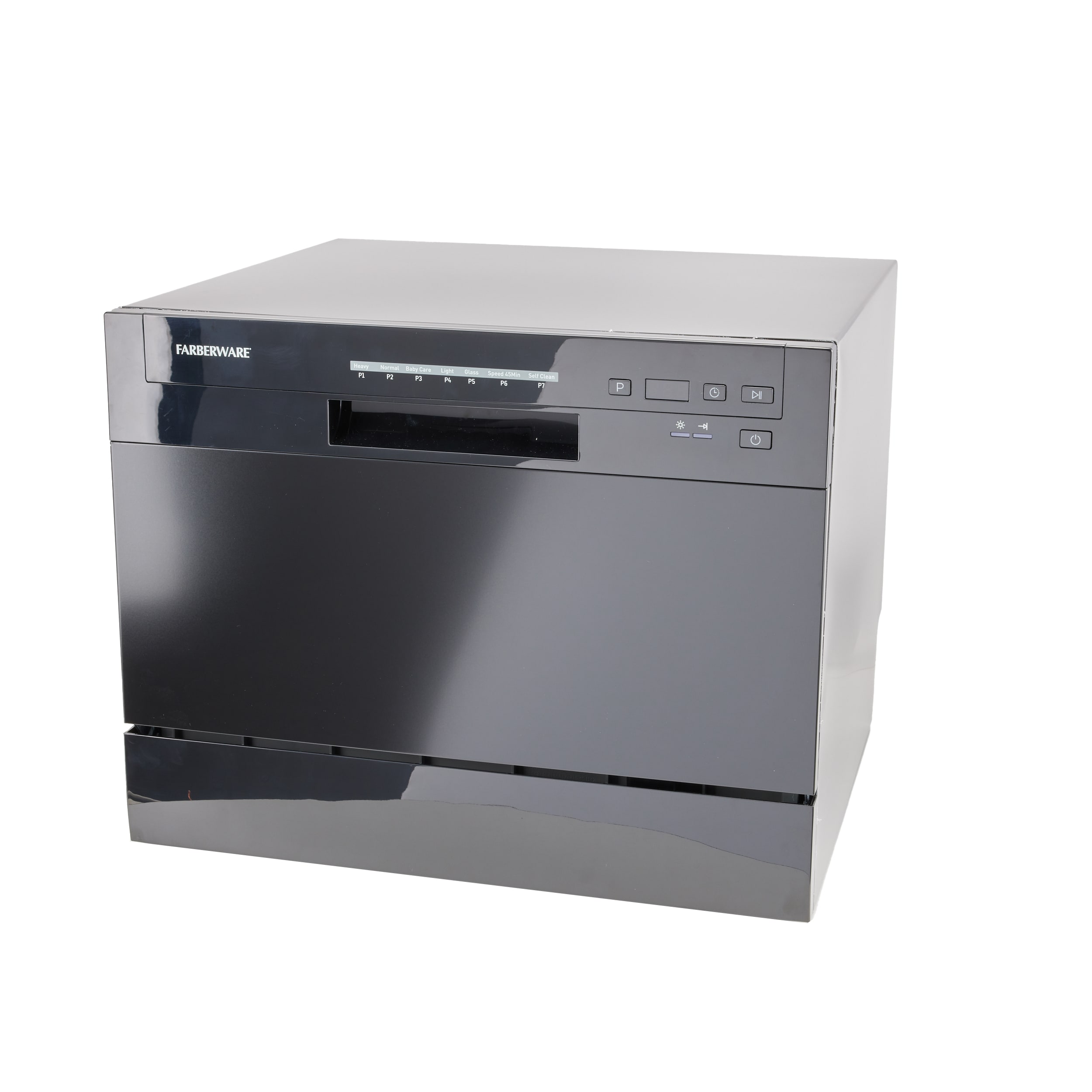 Farberware 19.7-in Portable Countertop Dishwasher (Black) in the