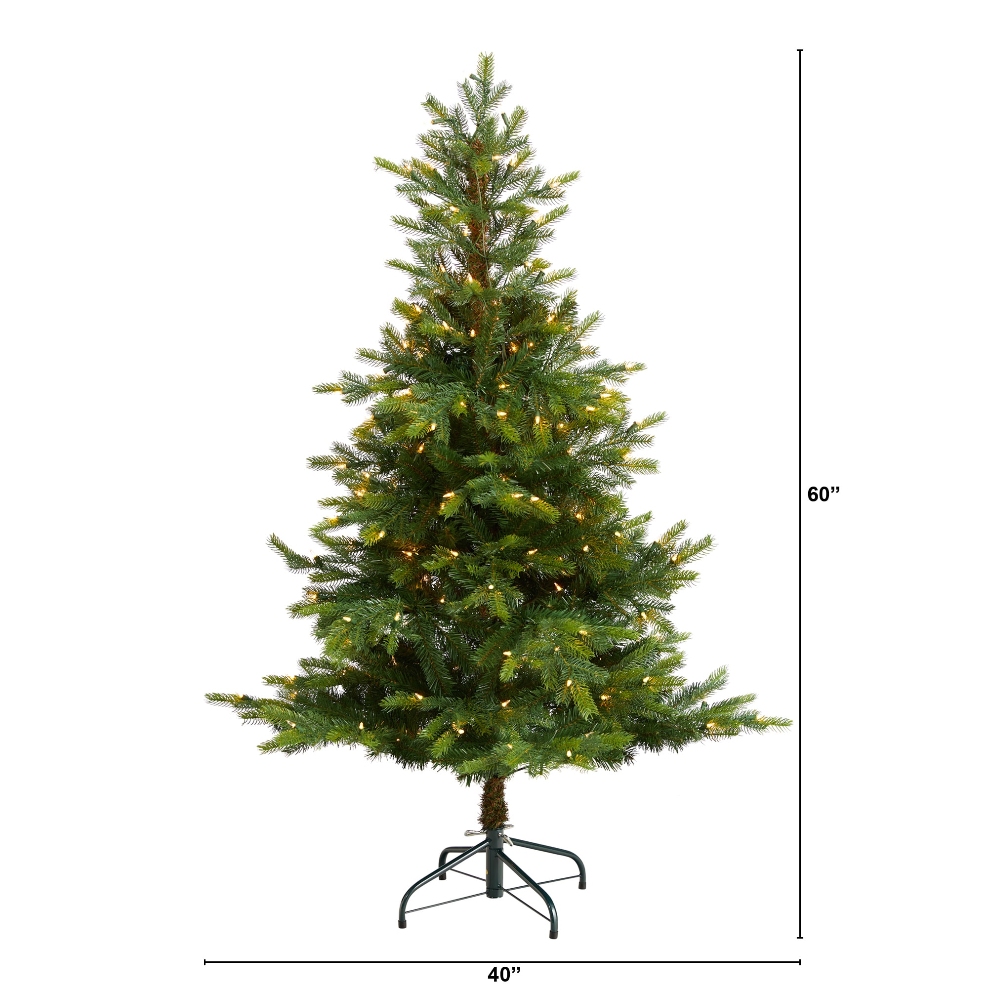 Nearly Natural T3342 Artificial-Christmas-Trees - View #2