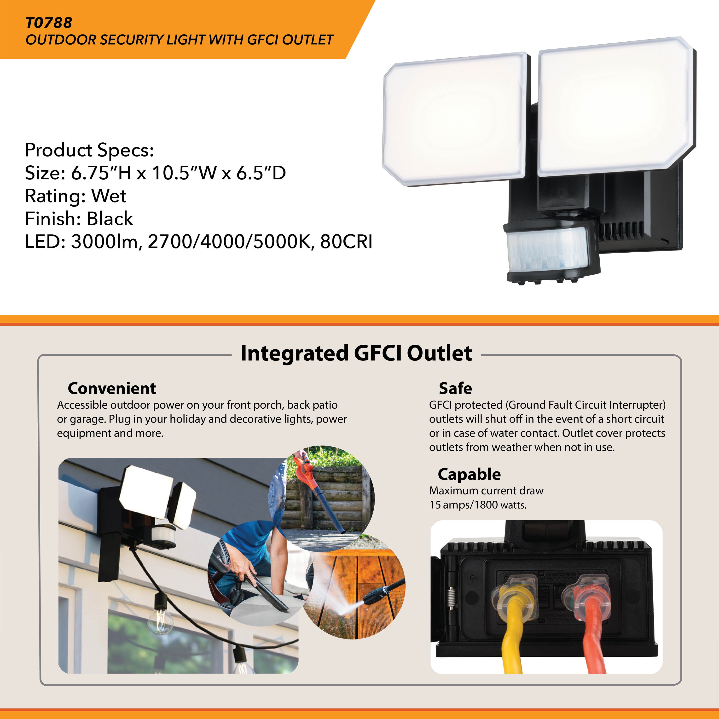 Cascadia T0788 Motion-Activated-Floodlights - View #7