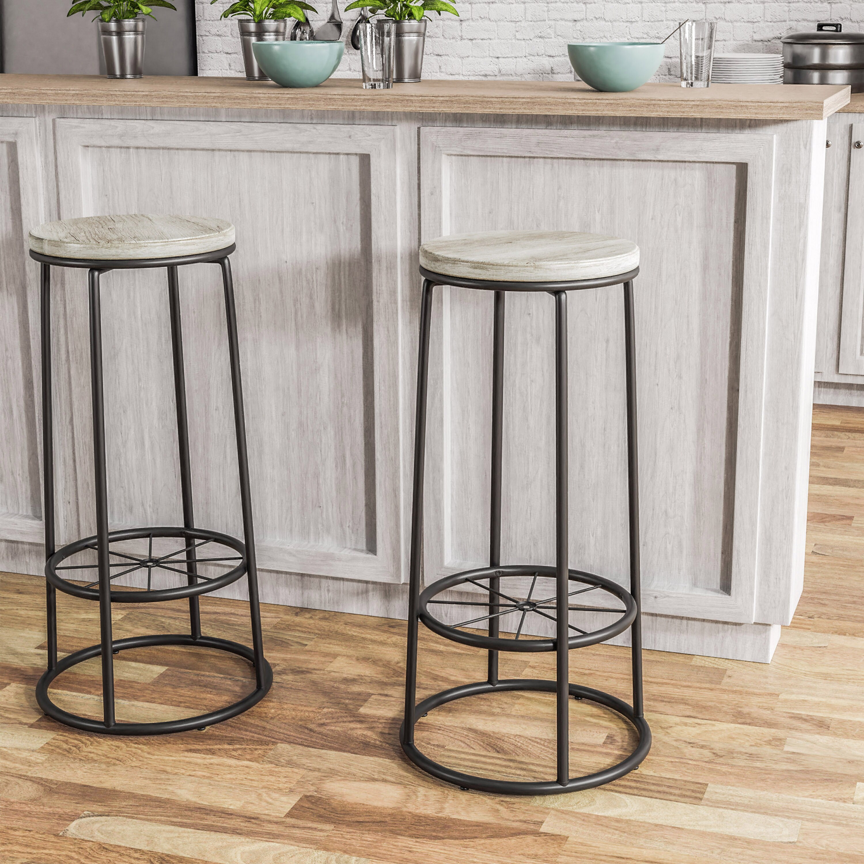 Furniture of America YNJ-1975C34-BS stools - View #7