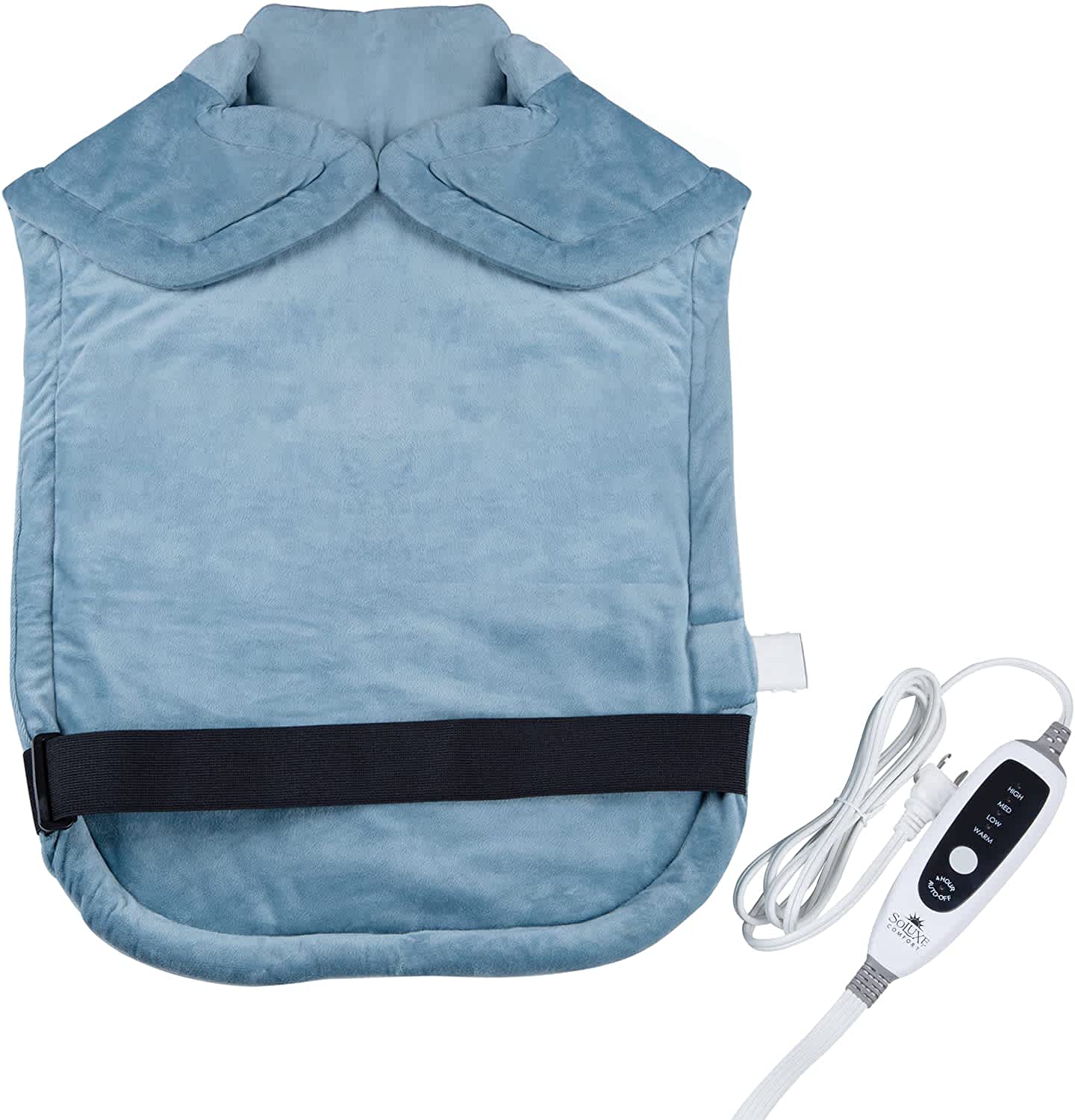 Soluxe Comfort SLXHP160NECKBACK Weighted Heating Pad for Neck and Back