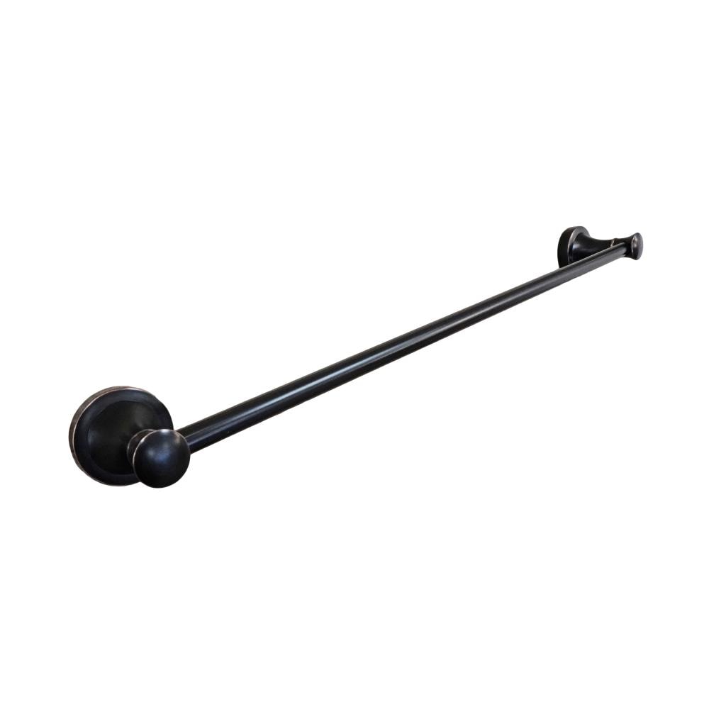 Dyconn Faucet London 24-in Oil-Rubbed Bronze Wall Mount Single Towel ...