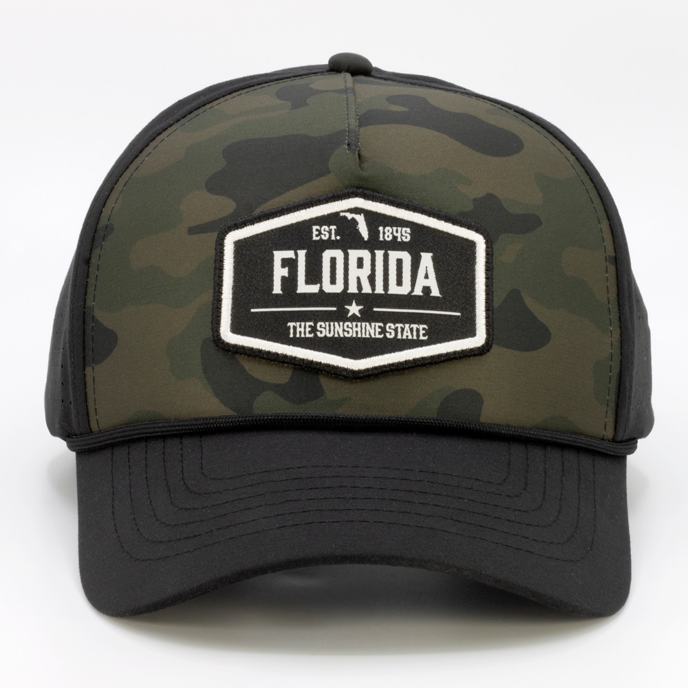 Infinity Brands Men's Olive Camo/Black Polyester Baseball cap