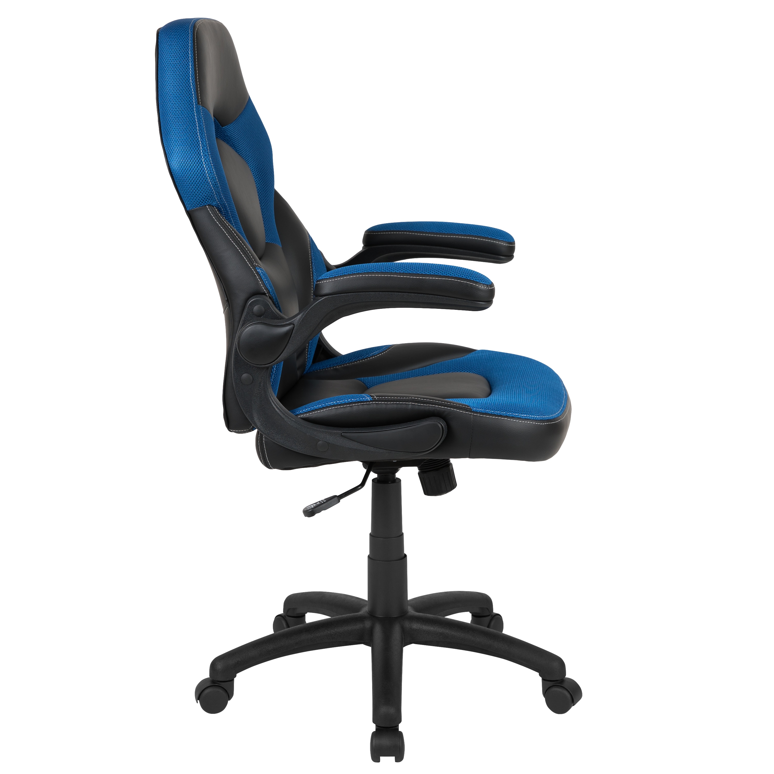 X10 Blue and Black Ergonomic Racing Style Gaming Chair