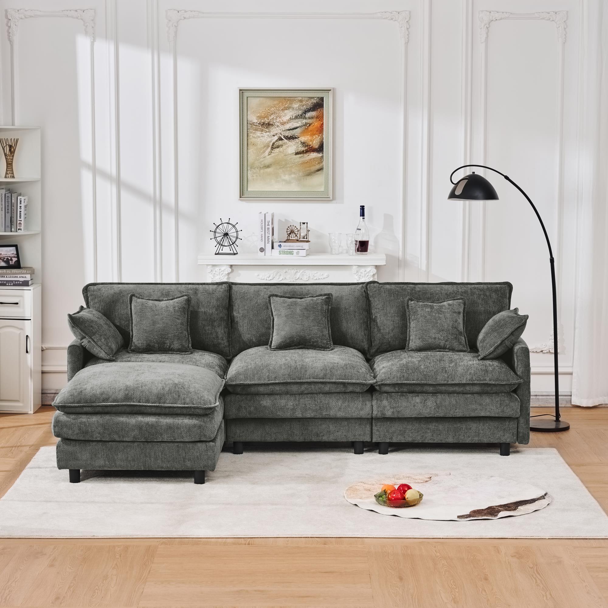 Boyel Living BL-GA8032GY Sofas-Loveseats - View #2