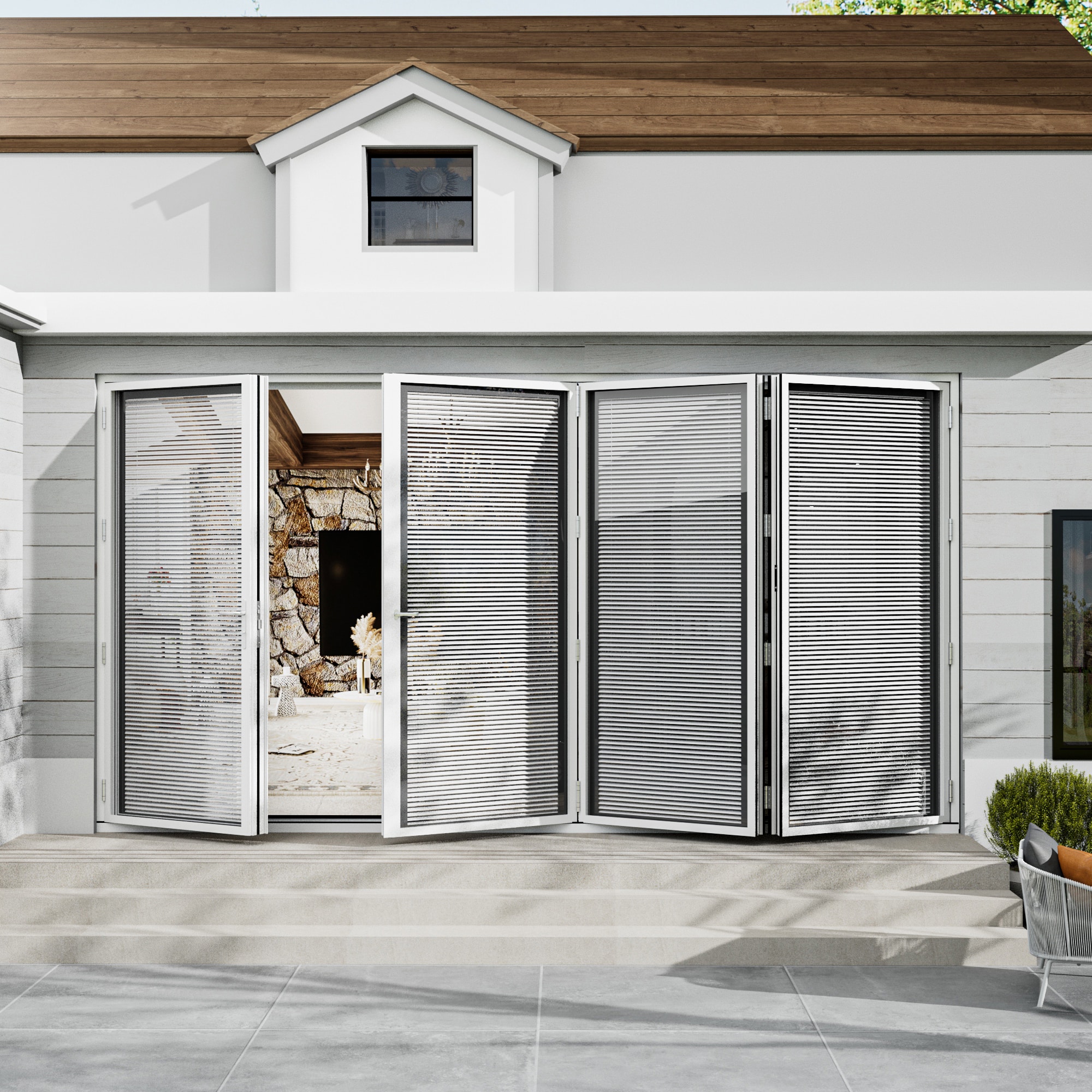 AINLARRY M25BY-3L1R-14480 Patio-Doors - View #2