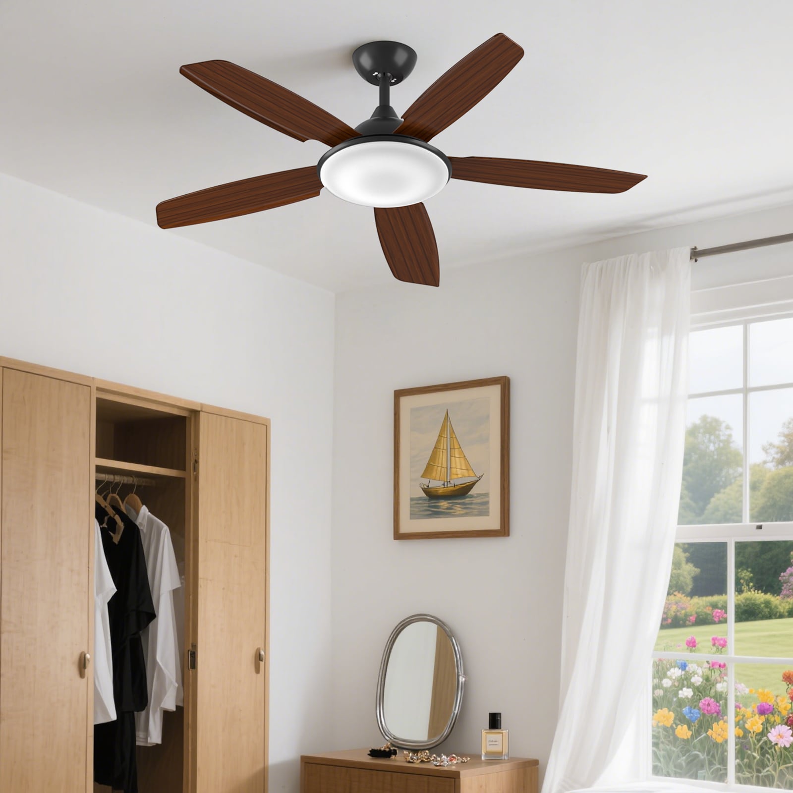 COWSAR LSCF-FL9286-BLACK Ceiling-Fans - View #16