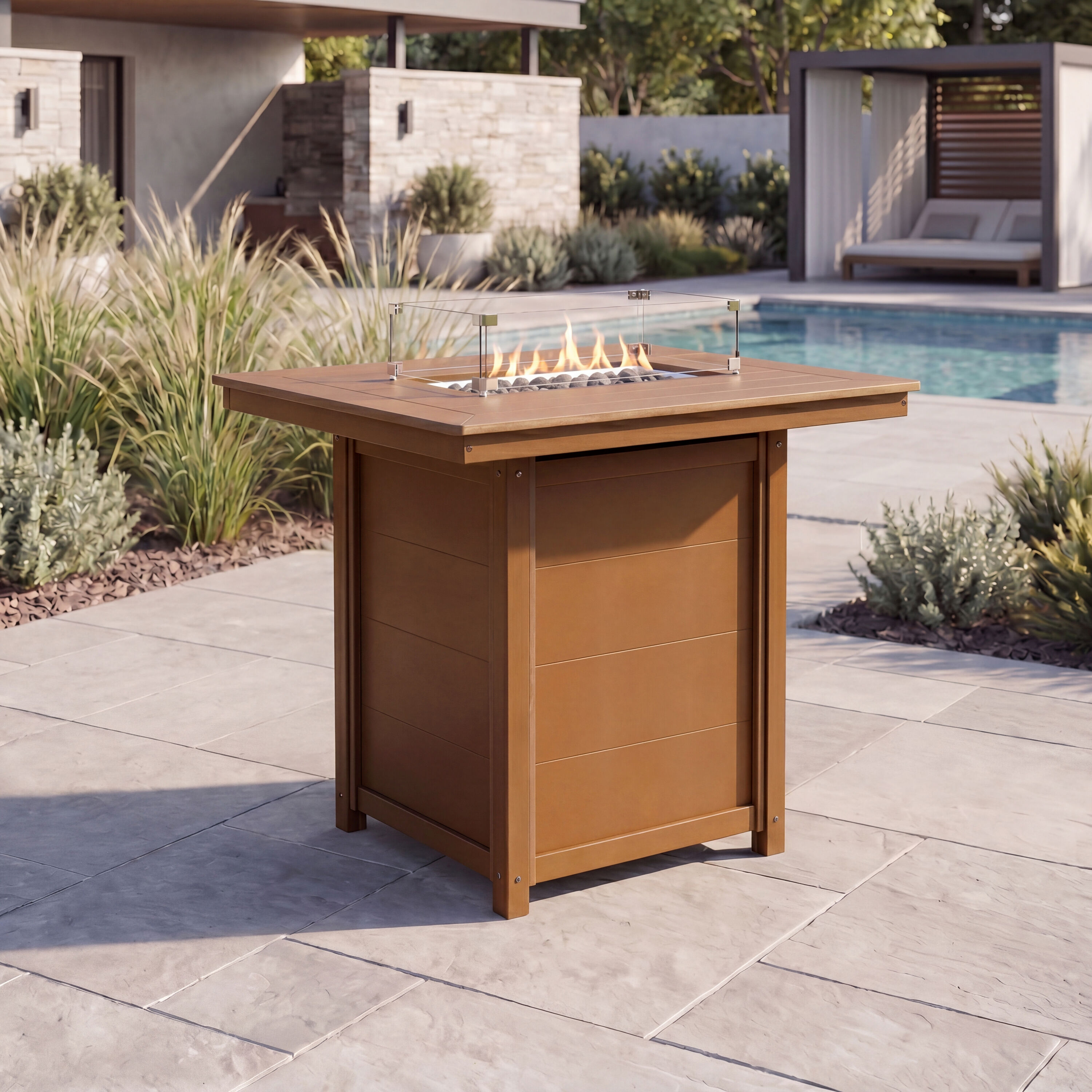 Costaelm COS308880 Outdoor-Gas-Firepits - View #2