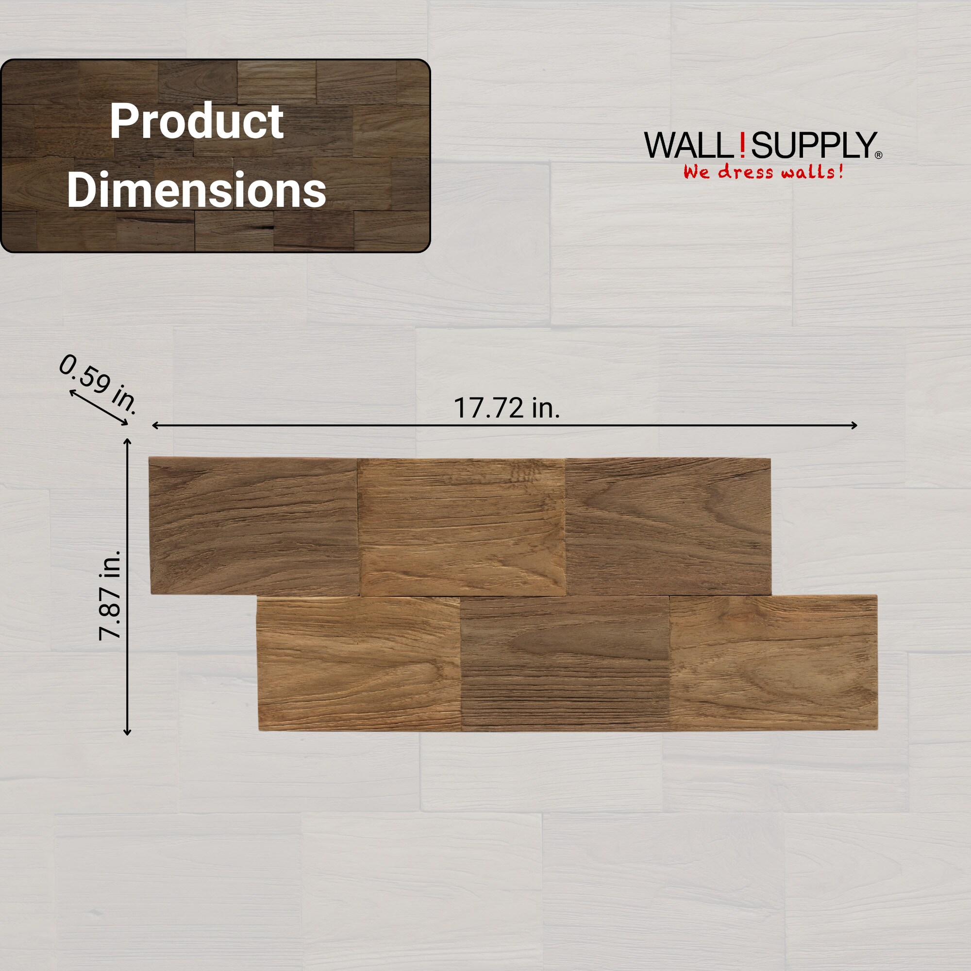 WALL!SUPPLY 22760141 Wall-Panels - View #5