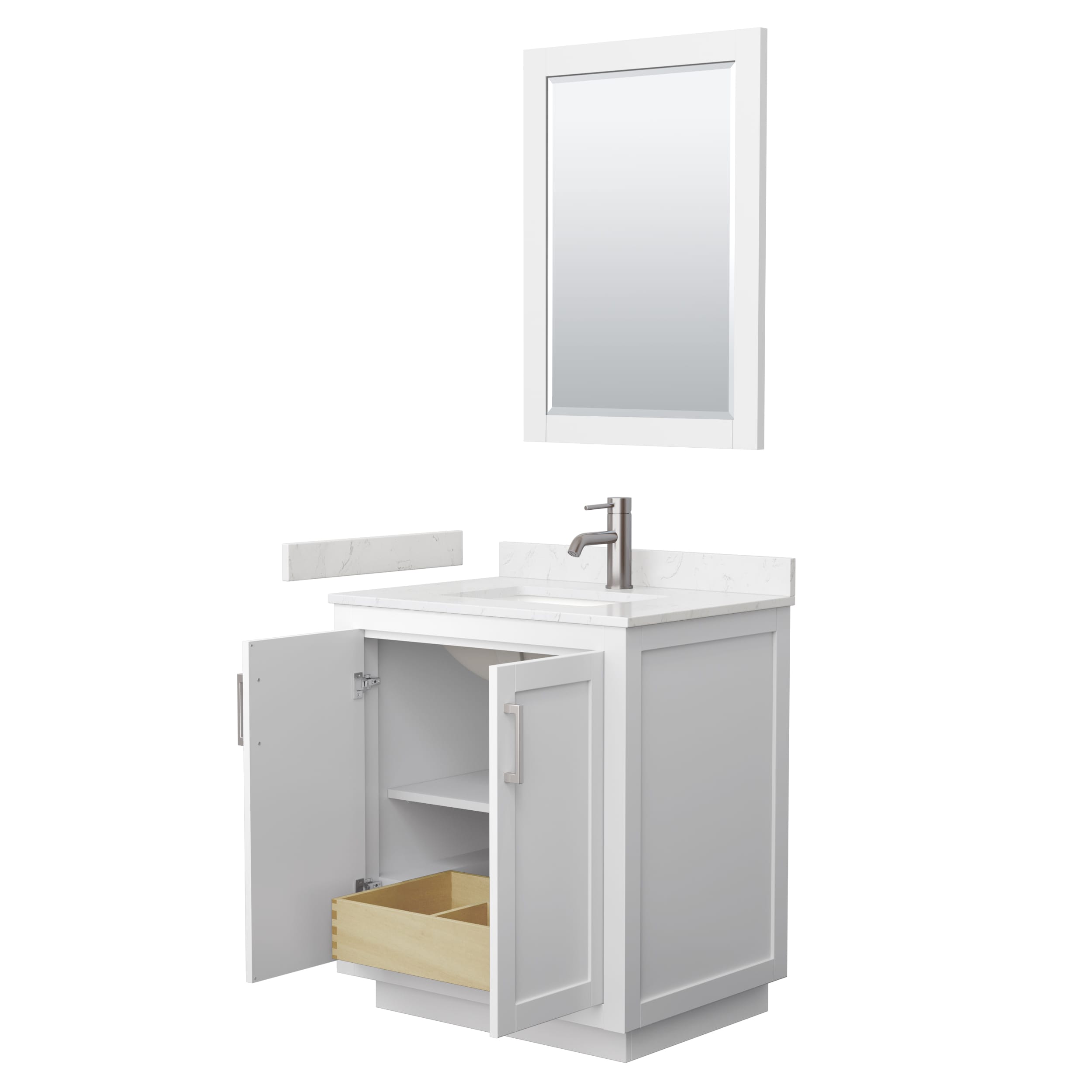 Wyndham Collection WCF292930SWHC2UNSM24 Bath-Vanity-Combo - View #3