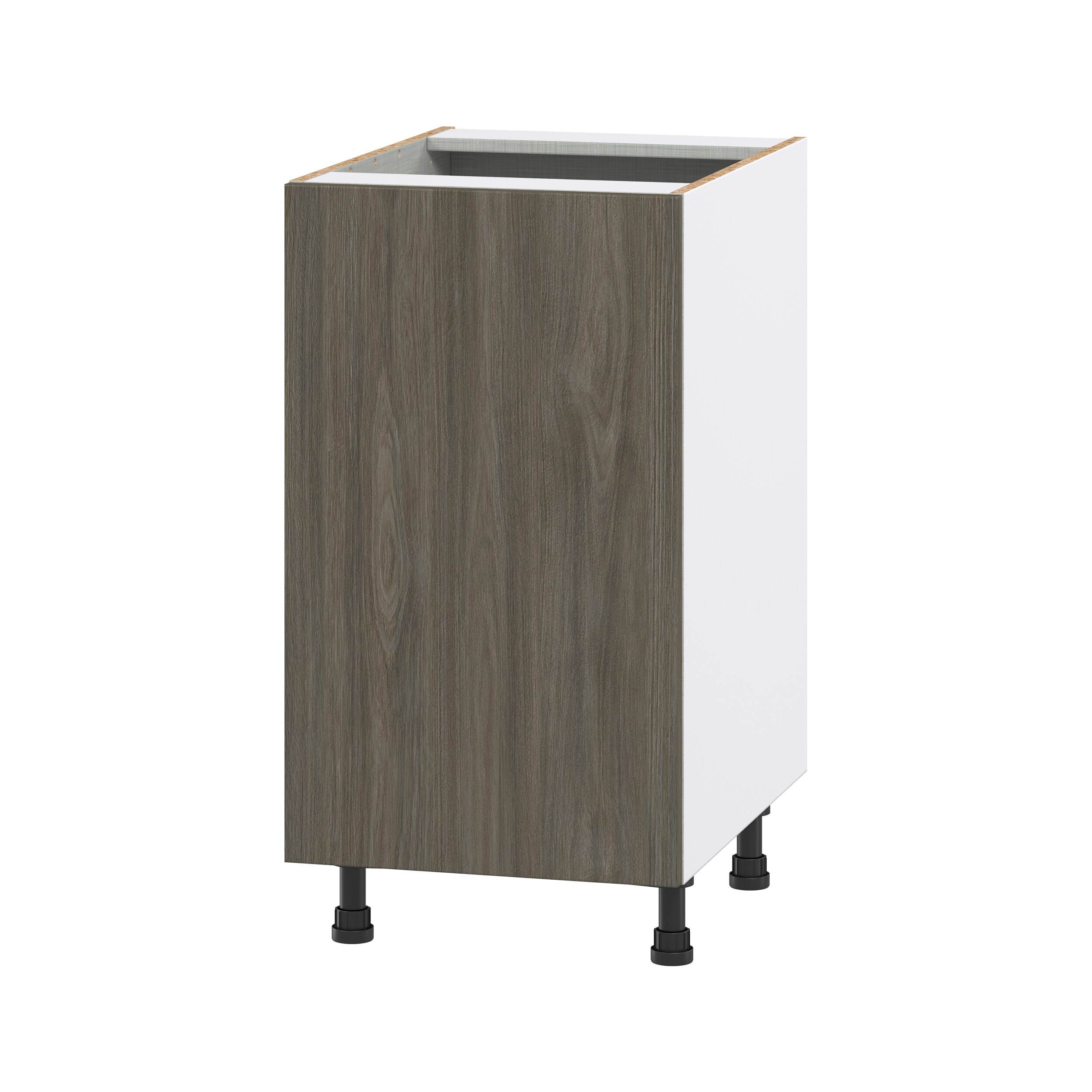 Hugo&Borg Savane 18-in W x 34.5-in H x 24-in D Textmel 3-Drawer Base Fully Assembled Cabinet (Flat Panel Style)
