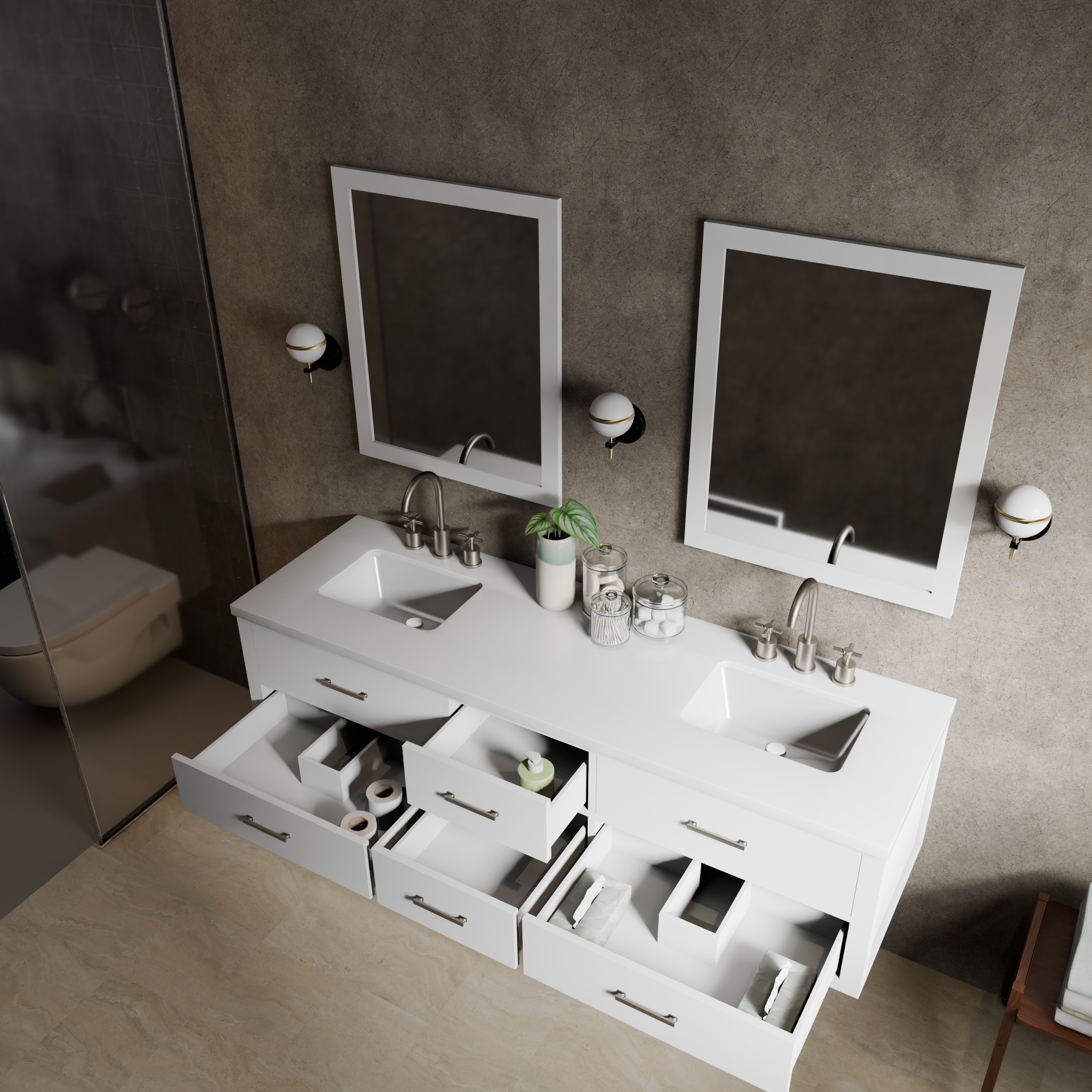 Lexora LVSO72DA200 Bath-Vanity-Combo - View #4