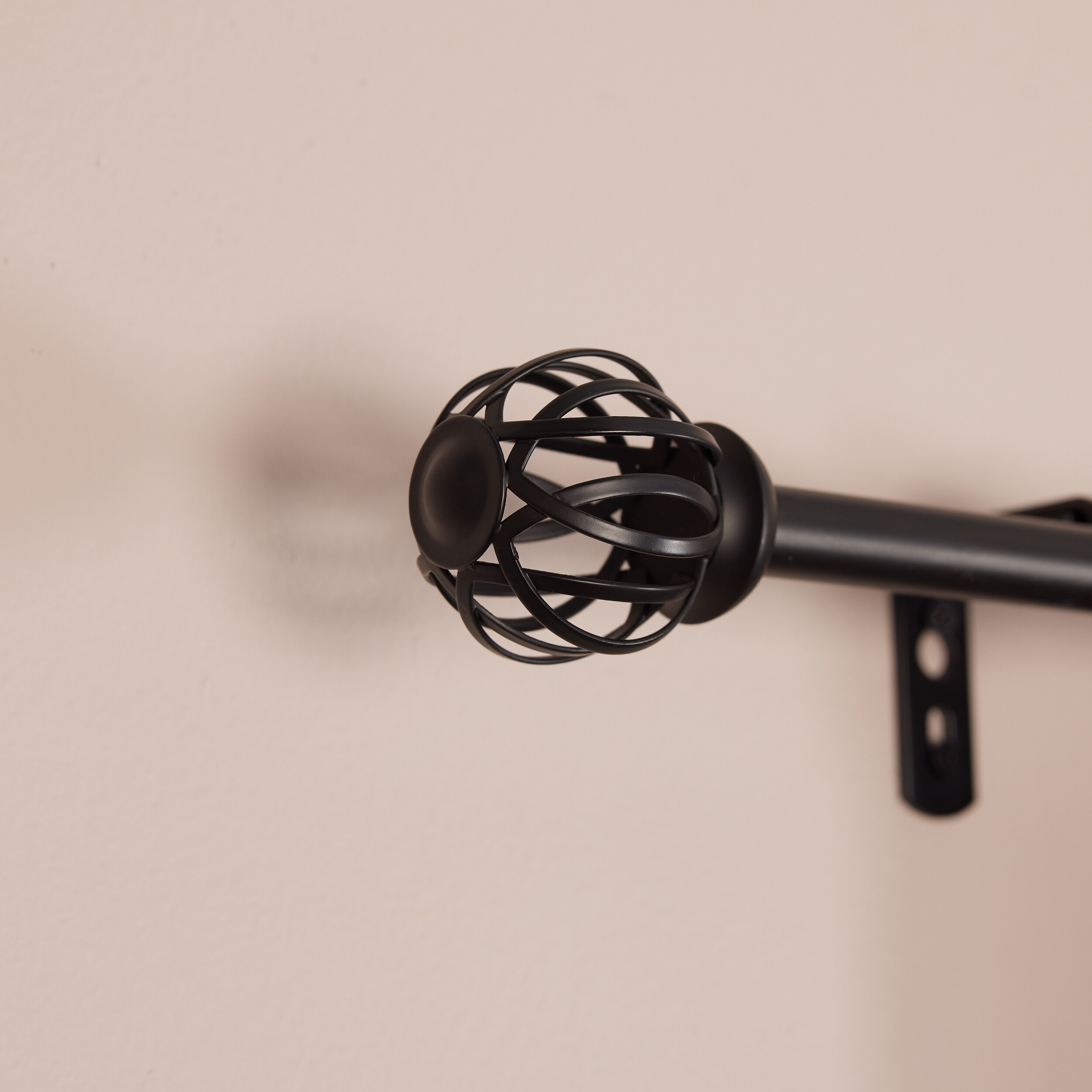 Style Selections FSI 1475E MBLK Curtain-Rods - View #3