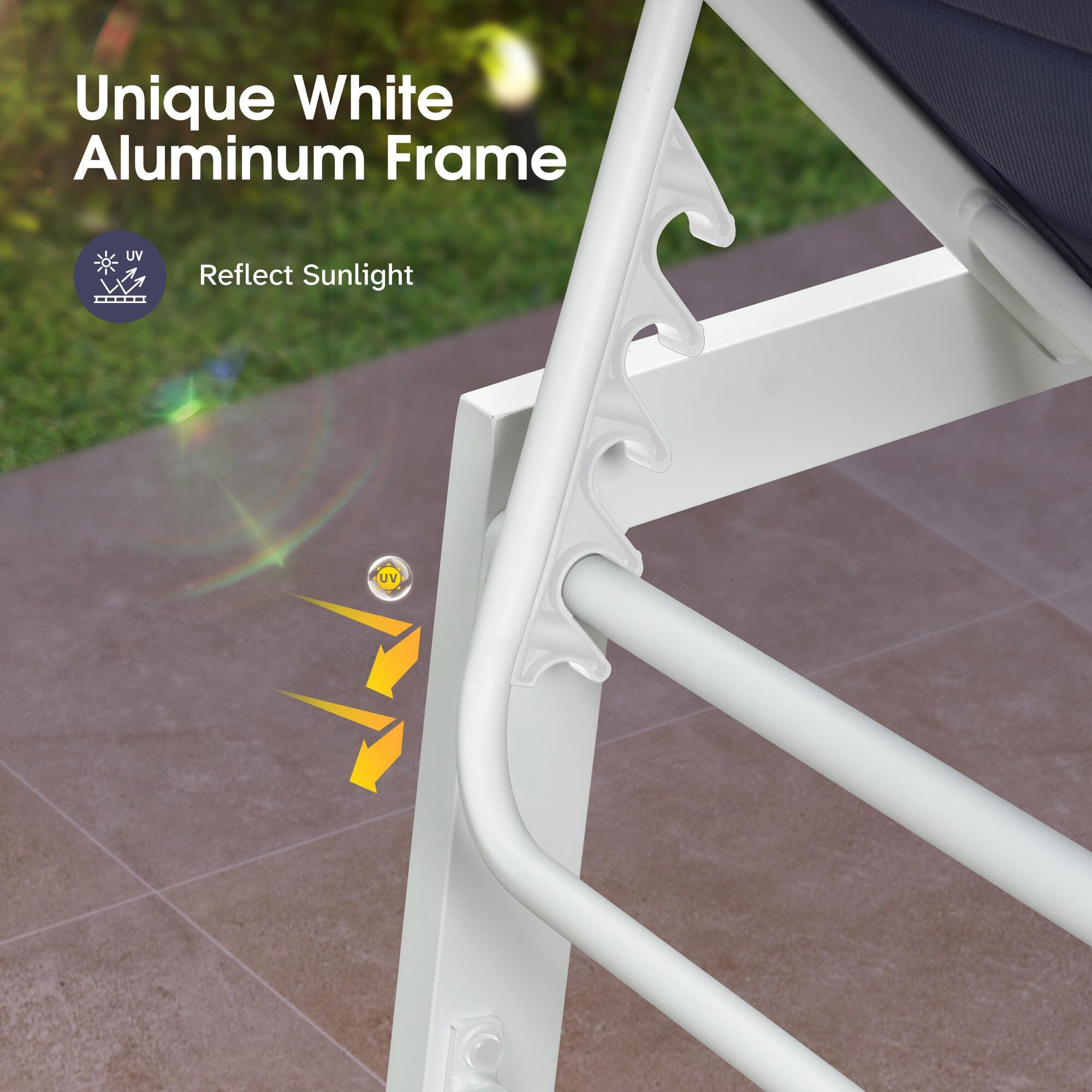 PURPLE LEAF LS06CLS-WHJM-NB Chaises-Settees - View #3
