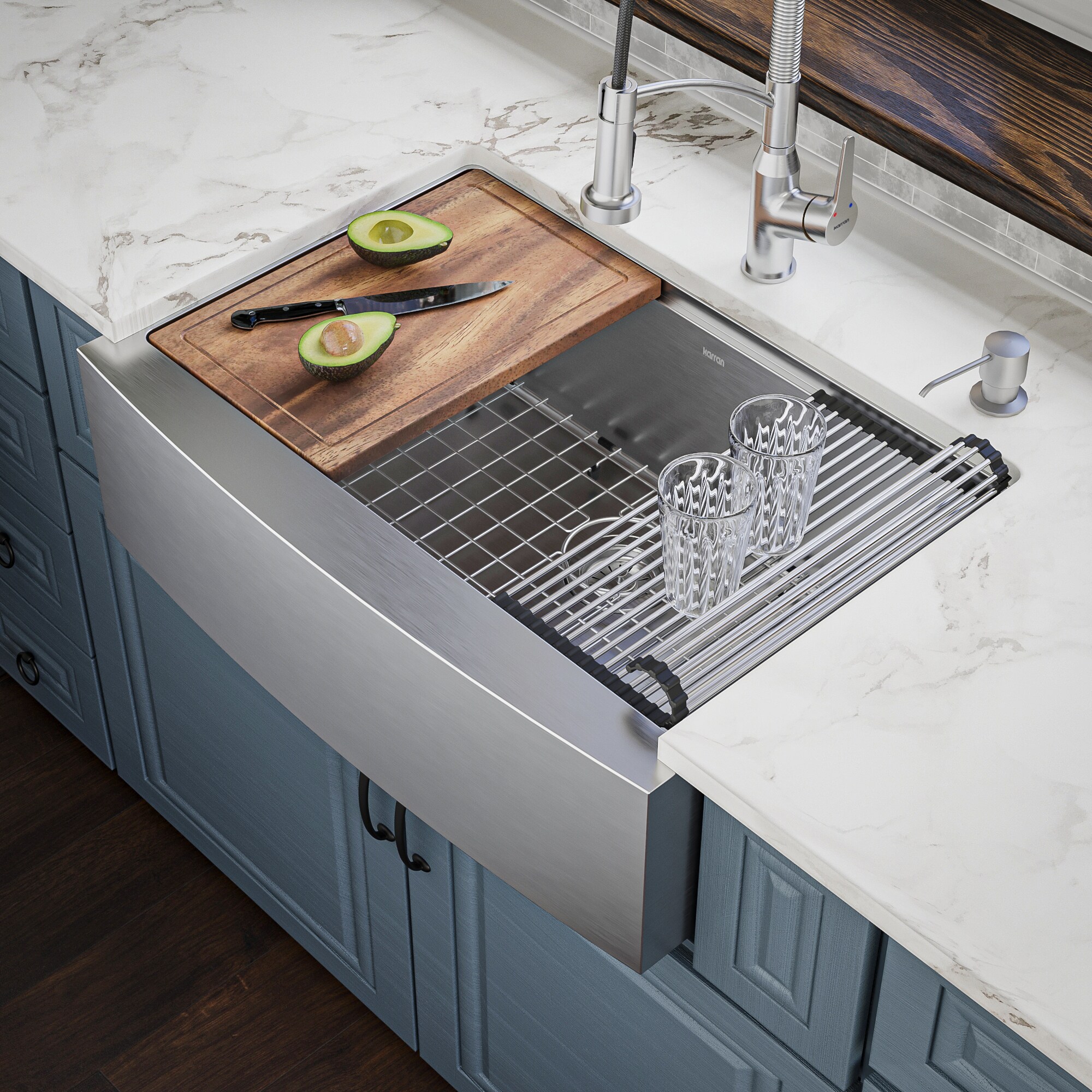 Karran WSA-42-PK1 Kitchen-Sinks - View #9