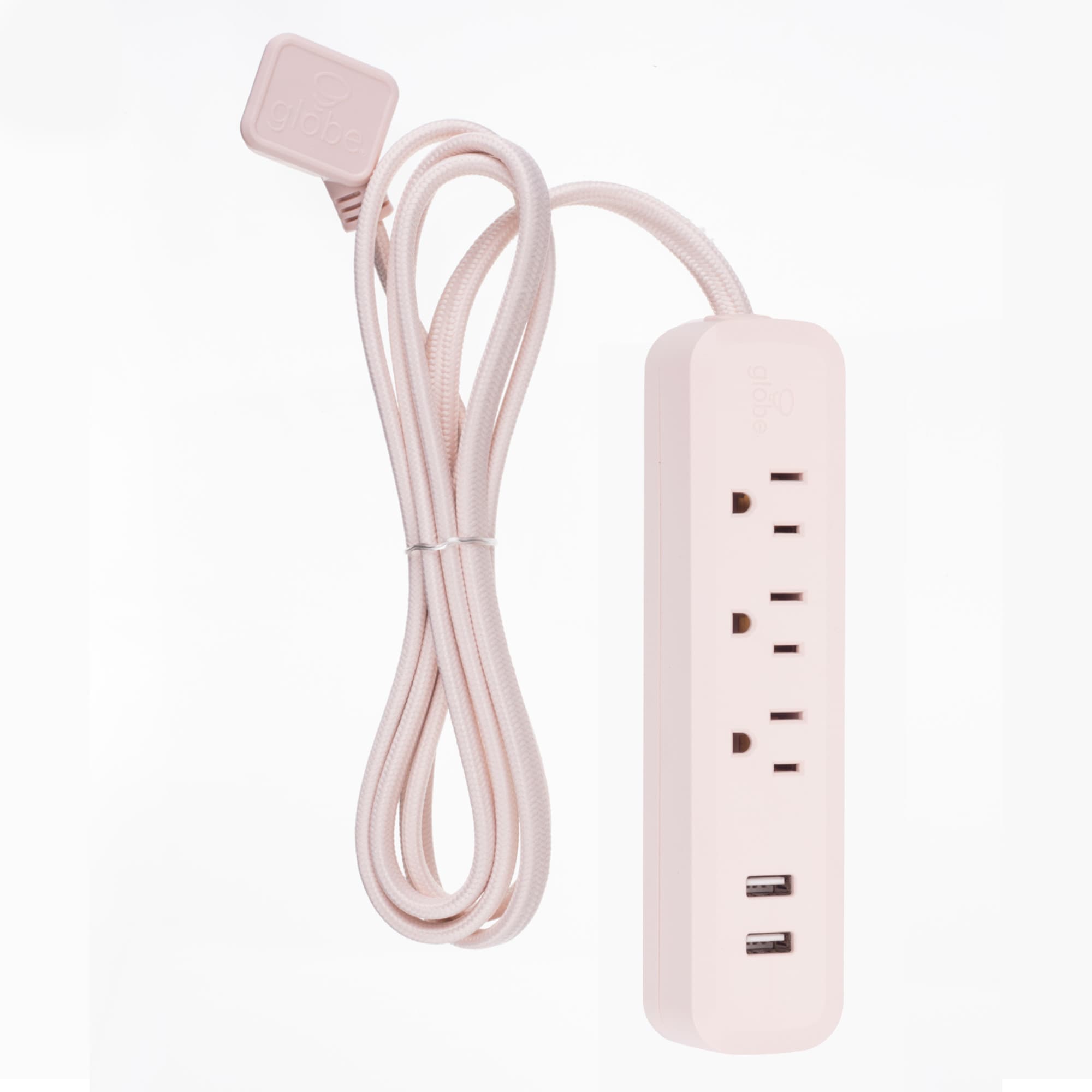 Cable Matters 2-Pack 6 Outlet Surge Protector Power Strip with USB Charging  Ports, 300 Joules with 8 Foot Power Cord in White 