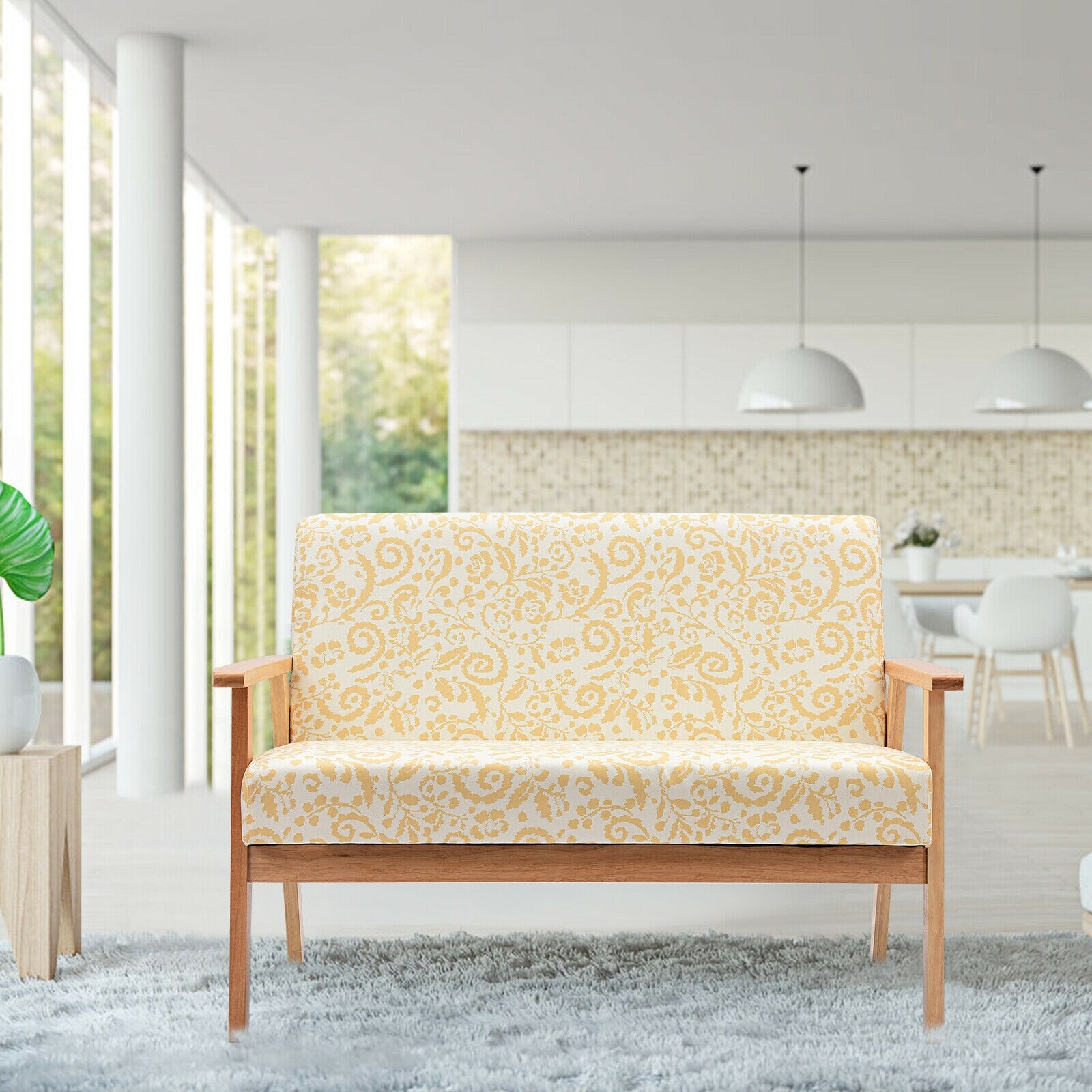 WELLFOR HW-HWY2-66545YW Sofas-Loveseats - View #10
