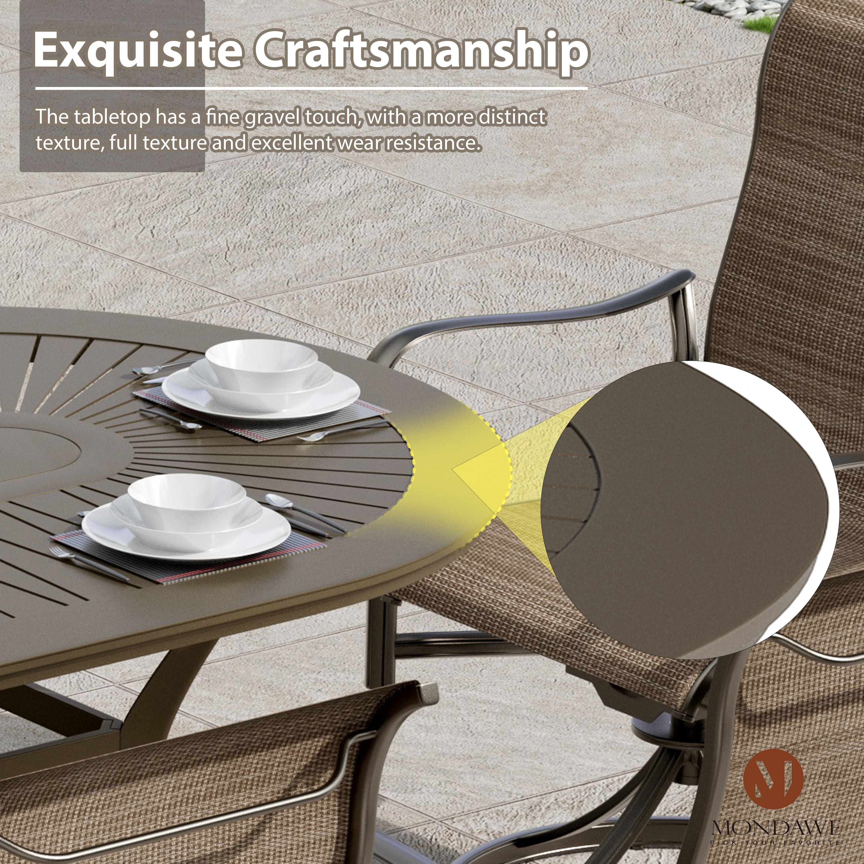 Mondawe OR-FG4A-GO Patio-Tables - View #7