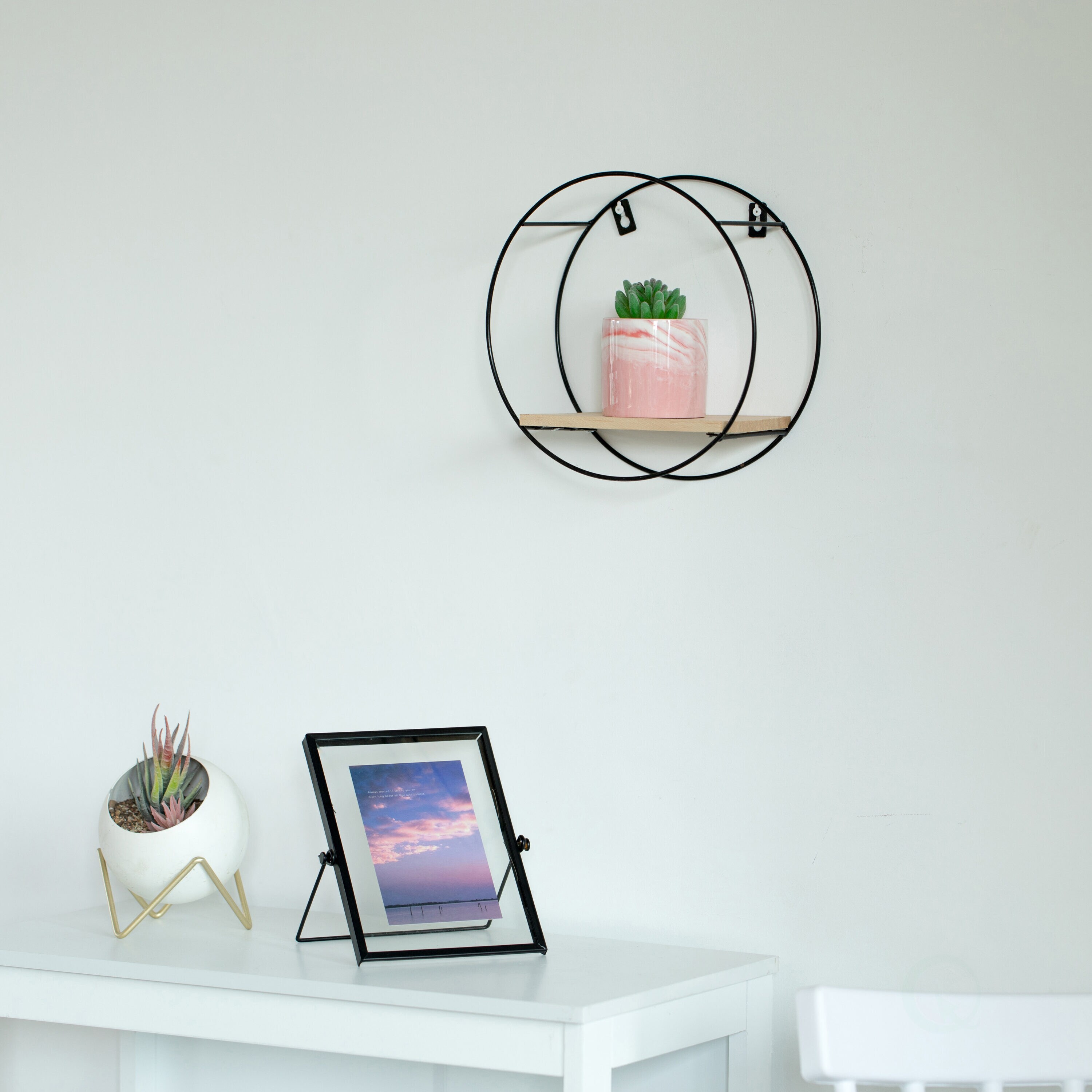 Vintiquewise QI004160 Wall-Mounted-Shelving - View #2
