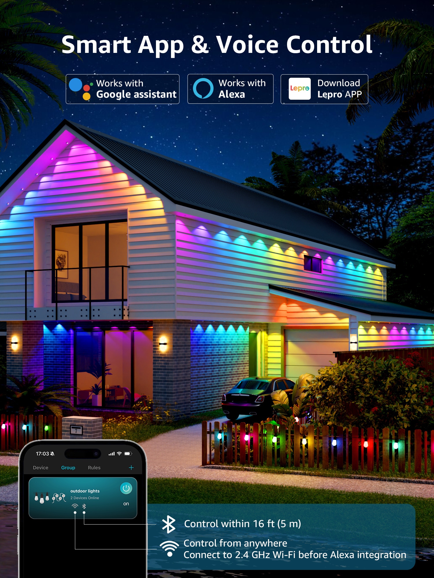 Lepro E1X60XUS Patio-String-Lights - View #5