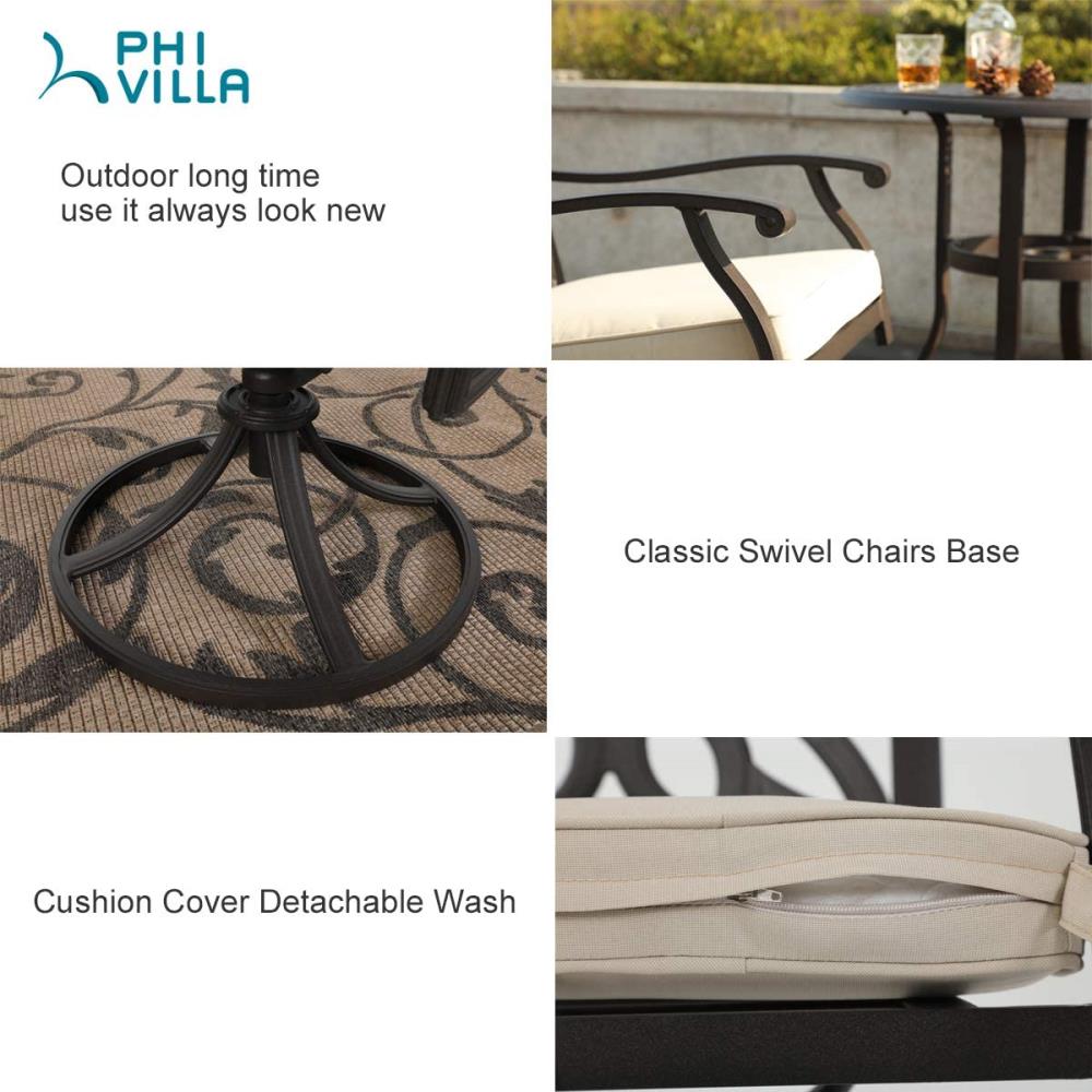 PHI VILLA E02GF0501-071-01 Patio-Chairs - View #3