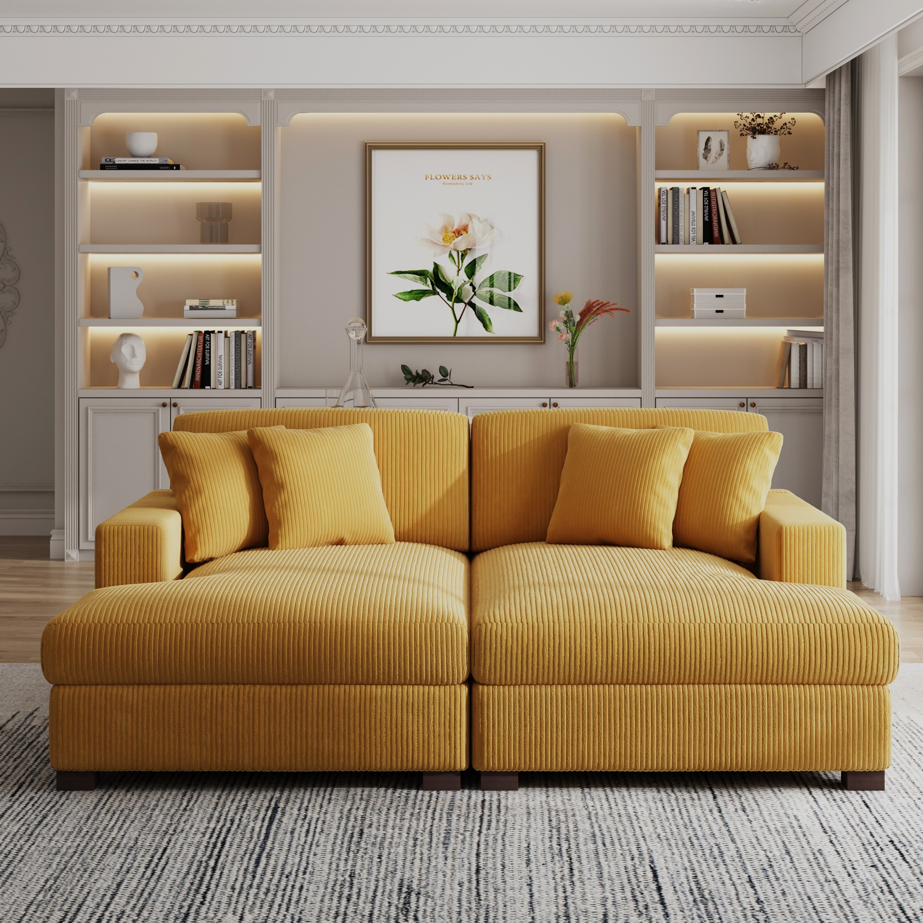 Dreamsidea CS7-ORG-CL-CR Sofas-Loveseats - View #2