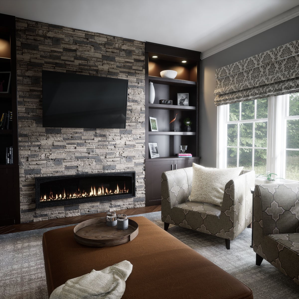 Ekena Millwork PNU24X48CASR Stone-Veneer - View #12