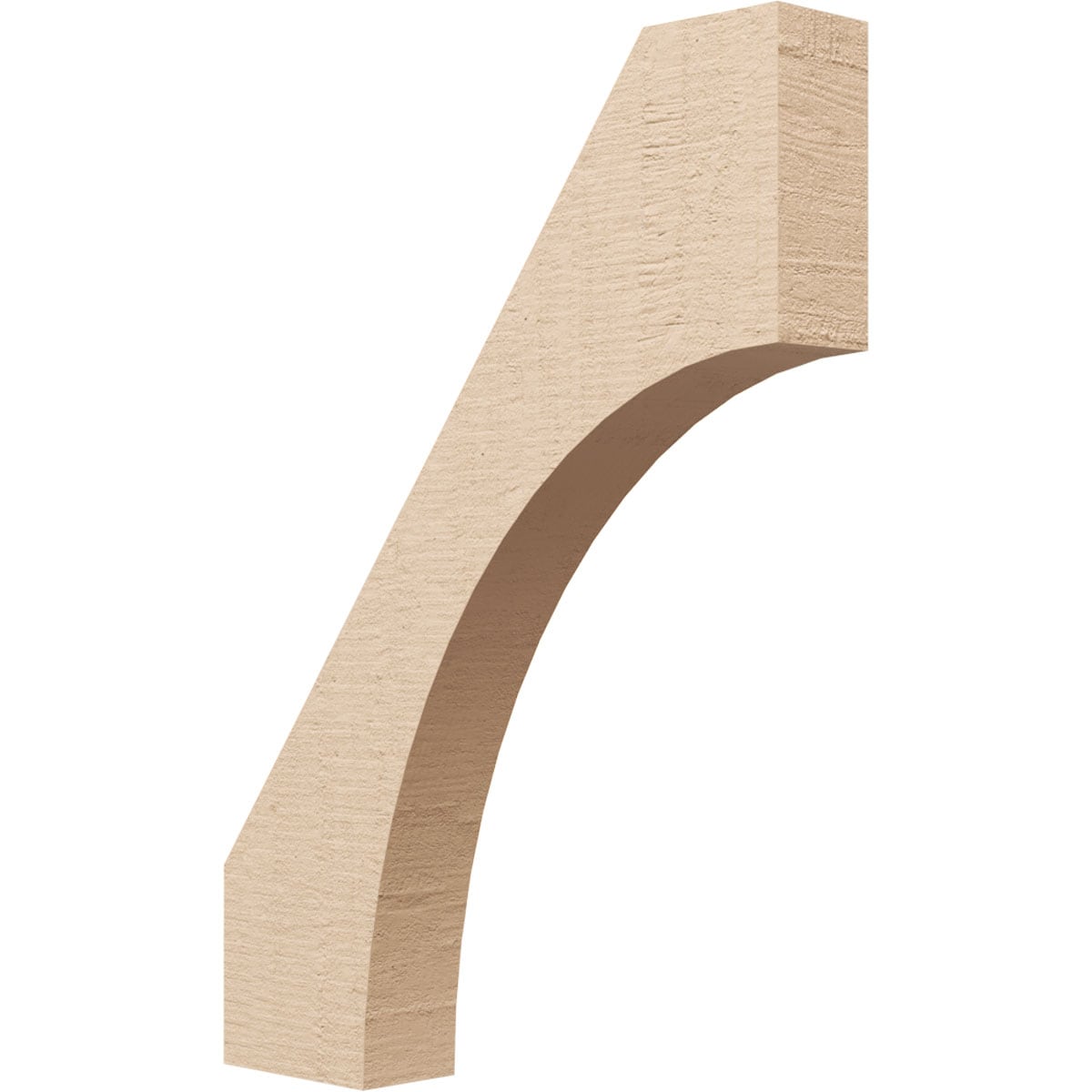 Ekena Millwork BRCUR03X18X24WTLRCPR 3-in x 24-in x 18-in Primed Urethane