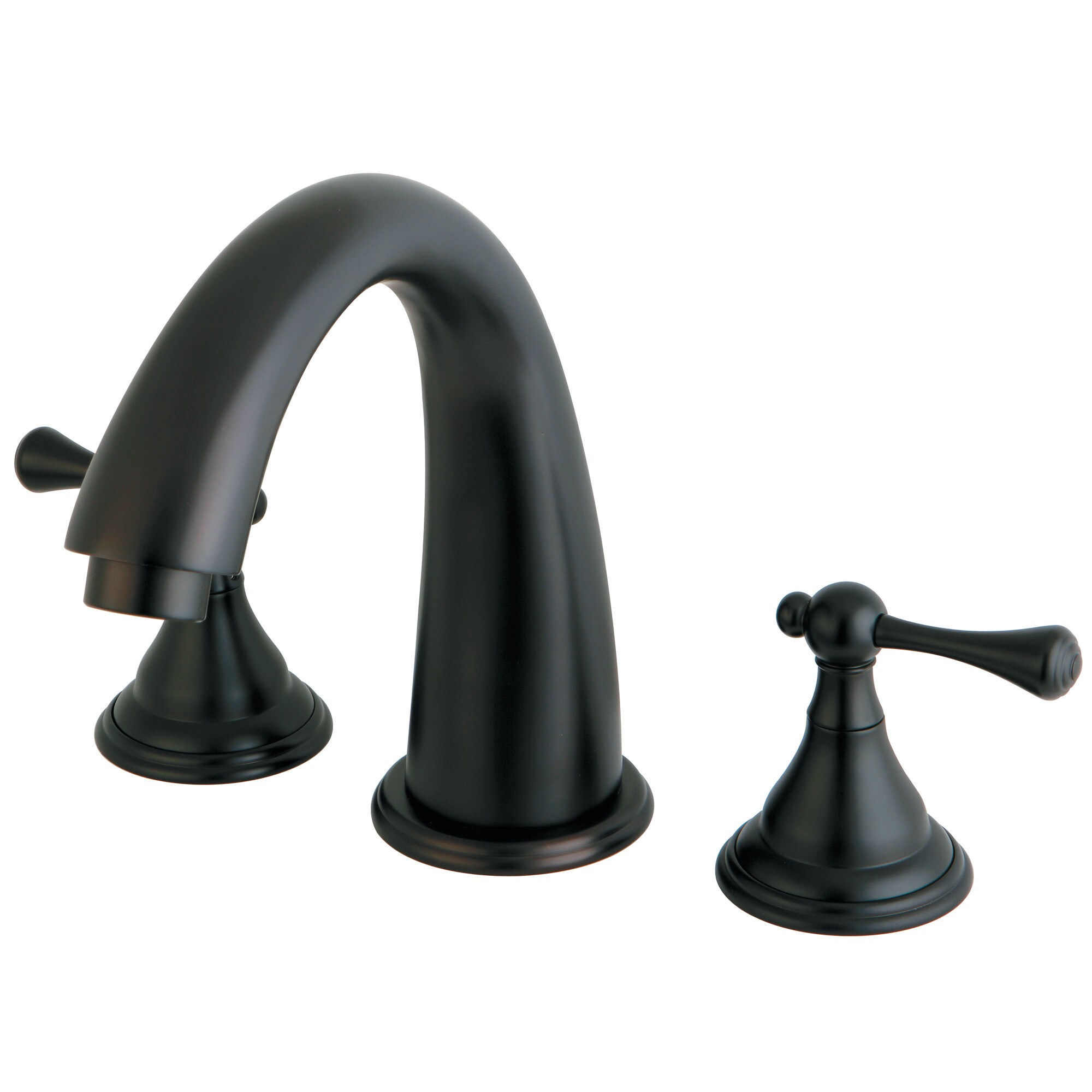 Kingston Brass WLKS5365BL Roman-Tub-Faucets - View #2