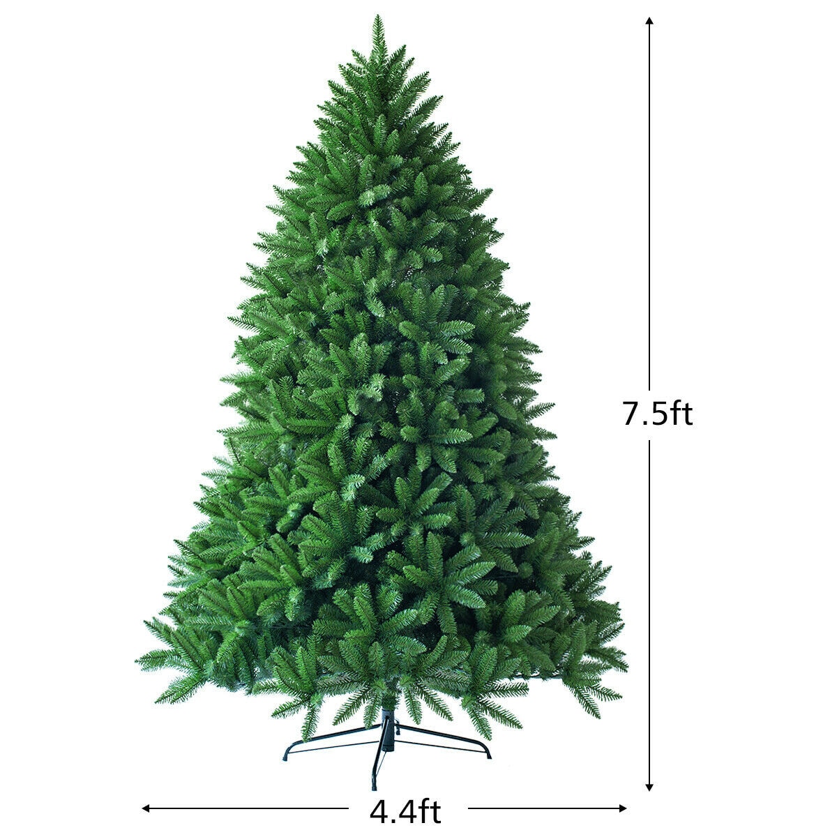 Forclover 7.5-ft Artificial Christmas Tree in the Artificial Christmas ...