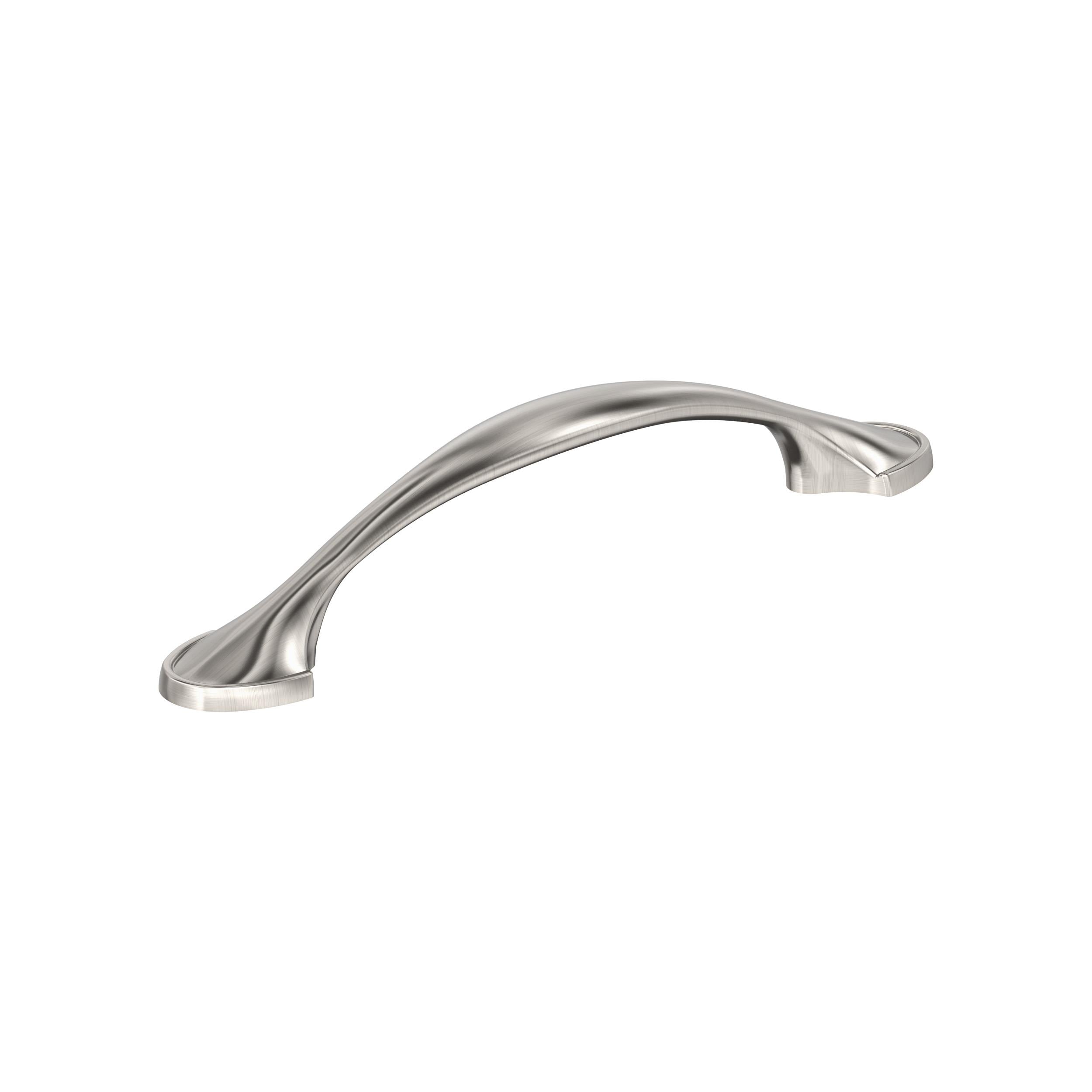 Amerock 25VMP37220G10 Fairfield 3-3/4-in , 96mm Center to Center Satin Nickel Arch Handle Drawer Pulls 25 -Pack