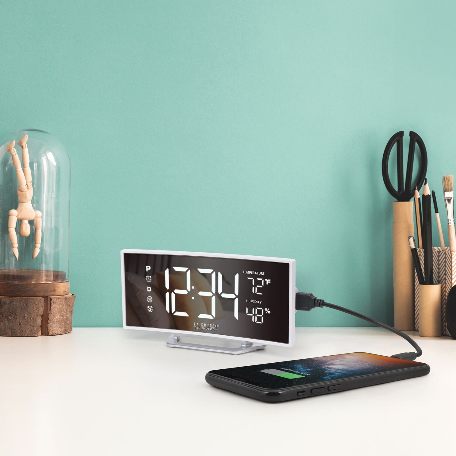 La Crosse Technology 602-249 Indoor-Outdoor-Clocks - View #7