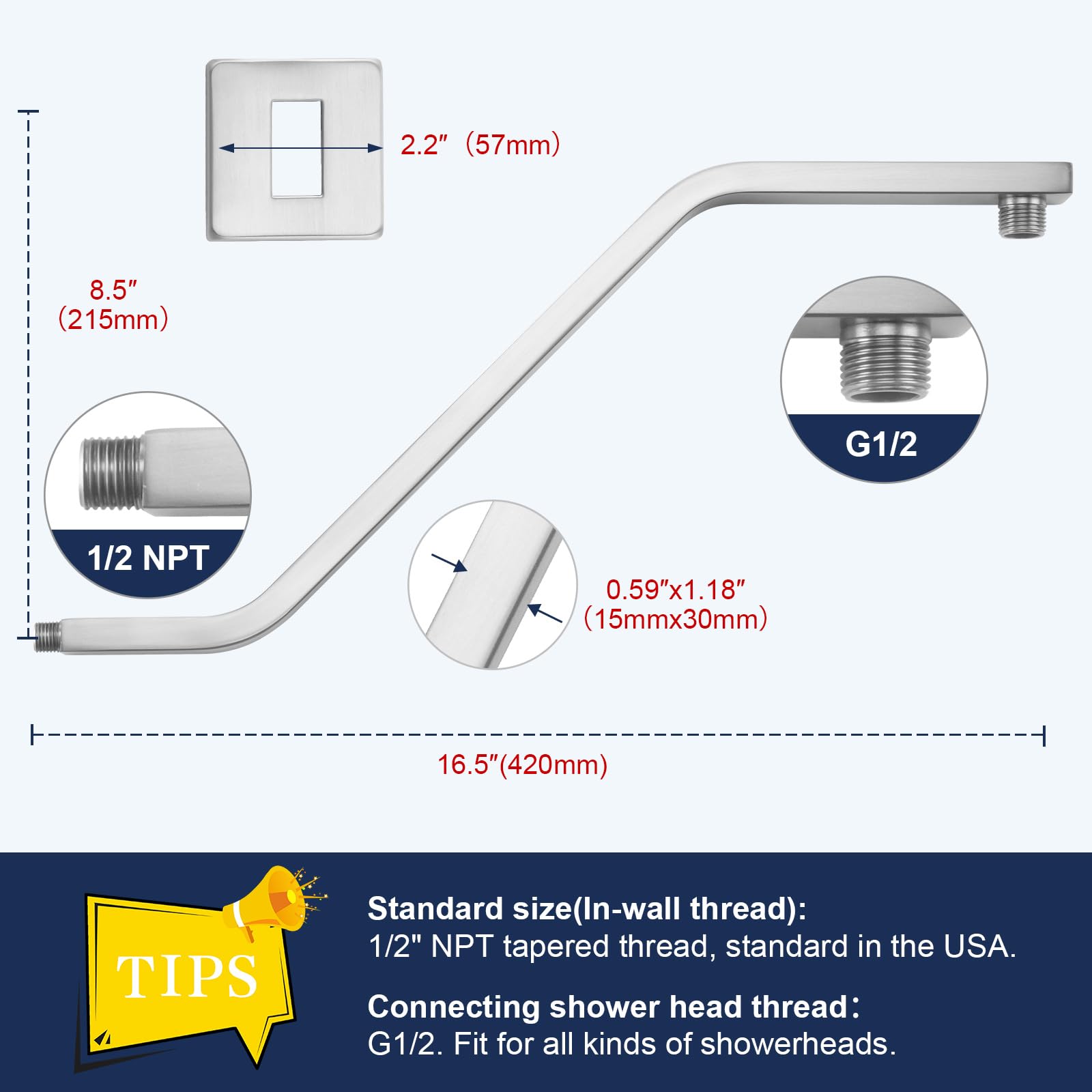 Aoibox LABWDK8D Shower-Parts - View #3